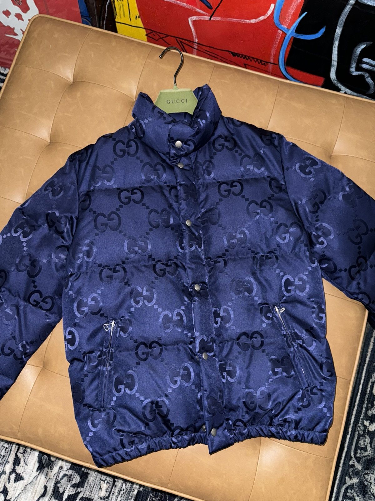 Gucci Gucci jumbo logo jacket 54 Size US L / EU 52-54 / 3 - 4 Thumbnail