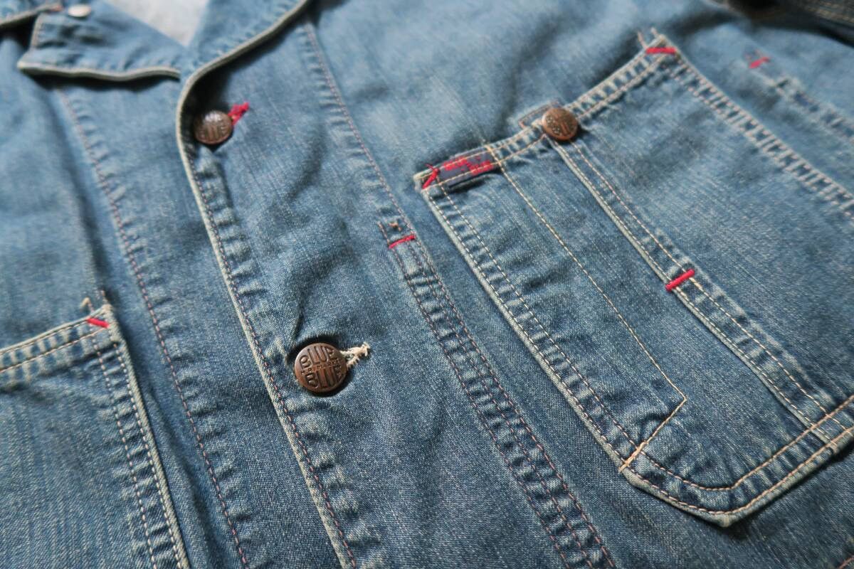 Blue Blue Japan Vintage Chore Jackets Size US S / EU 44-46 / 1 - 4 Thumbnail