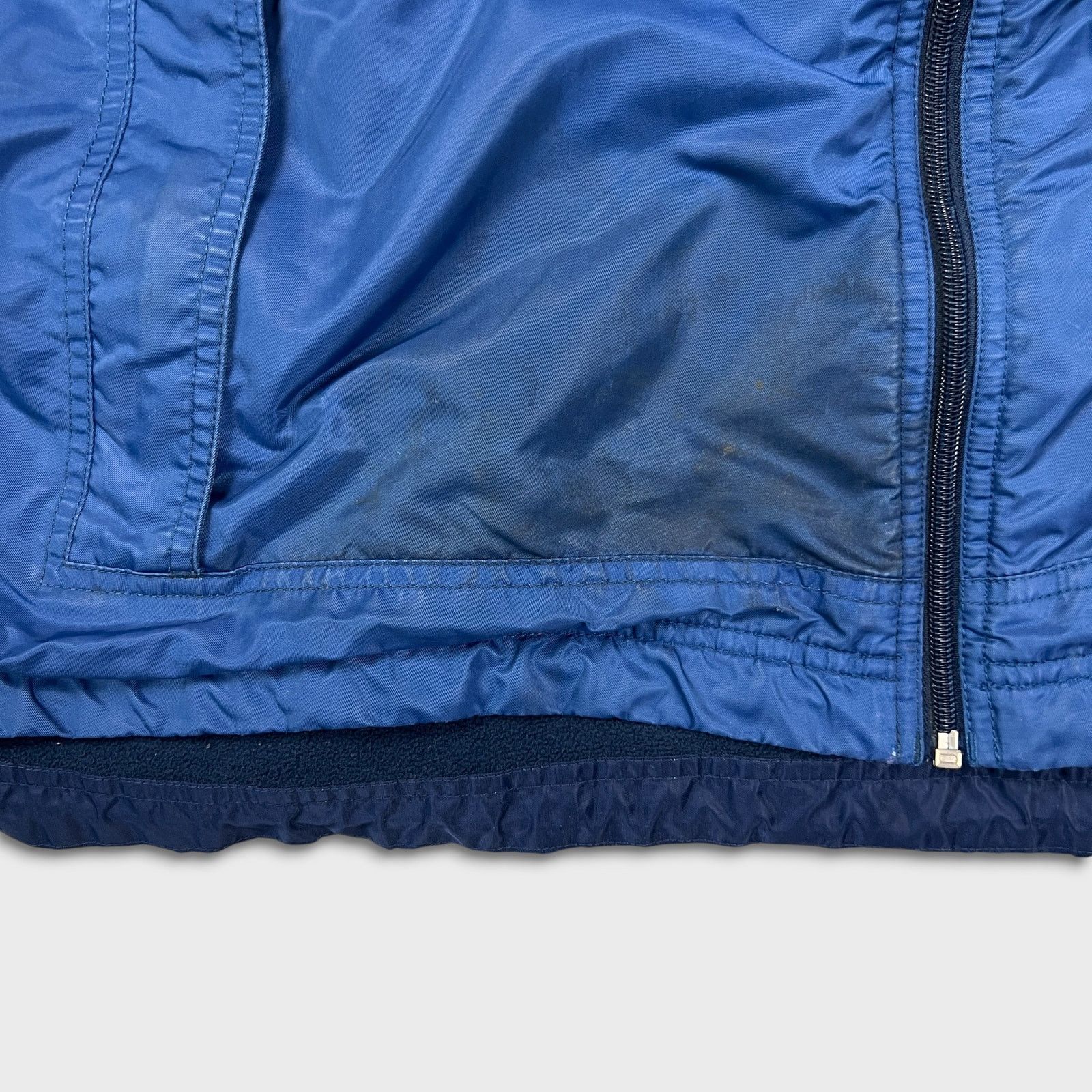 Nike × Vintage Nike Sportswear Jacket 2XL Swoosh Spell Out Full Zip Bomber Size US XXL / EU 58 / 5 - 5 Thumbnail