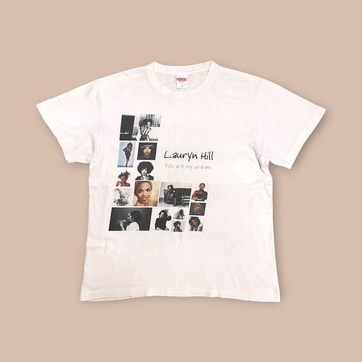 Rap Tees Ms. Lauryn Hill "You are my dream" Portrait Tee Size US M / EU 48-50 / 2 - 1 Thumbnail