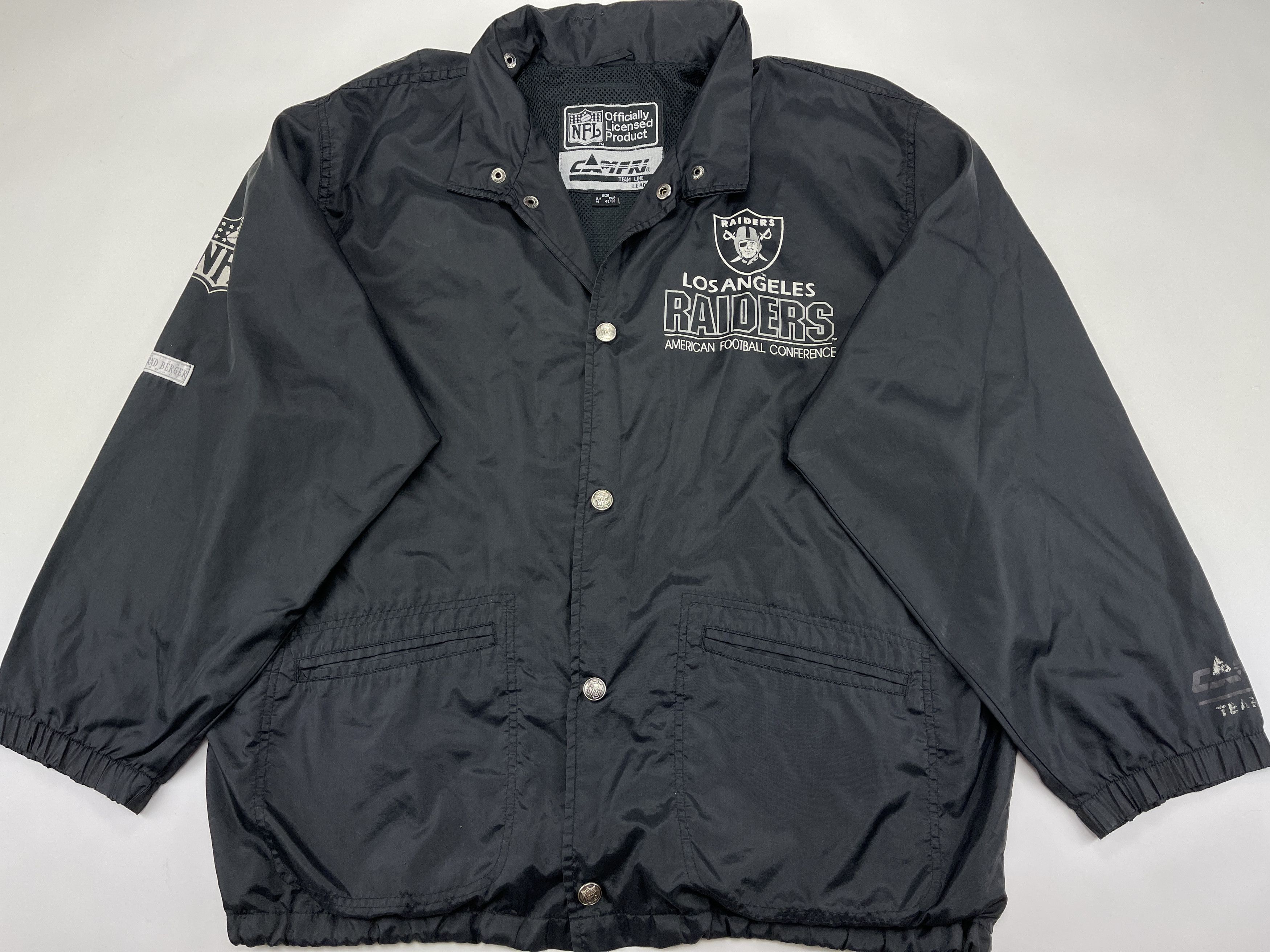 NFL Los Angeles Raiders jacket, 1991 Campri Teamline vintage M Size US M / EU 48-50 / 2 - 2 Thumbnail
