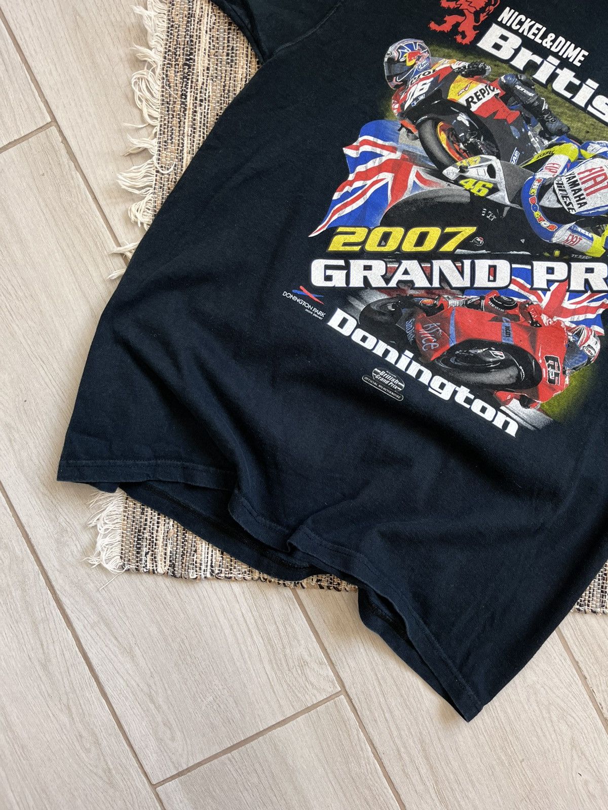 Vintage Vintage Grand Prix MOTO Tshirt 2007 racing Size US L / EU 52-54 / 3 - 5 Thumbnail