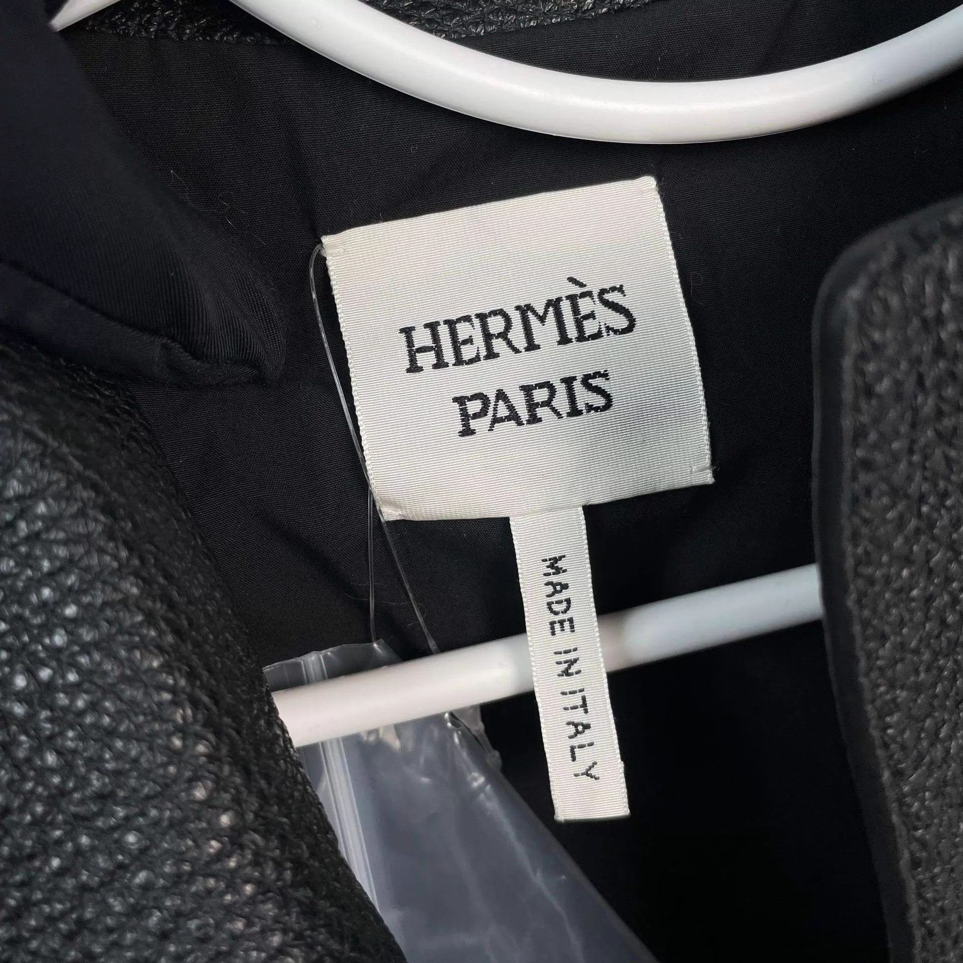Hermes Hermes Deerskin Jacket 36 Black Size XS / US 0-2 / IT 36-38 - 3 Thumbnail