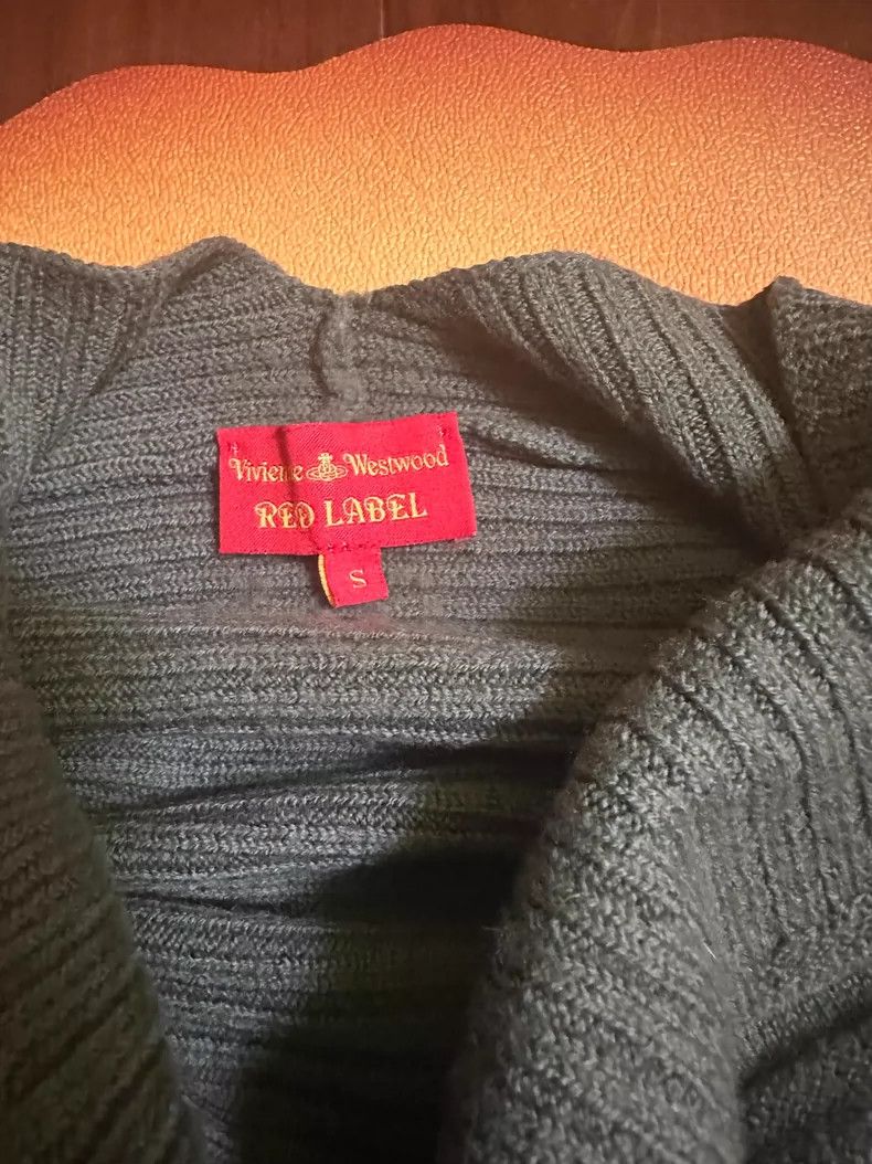 Vivienne Westwood vivienne westwood Green tucked-in sweater Size S / US 4 / IT 40 - 4 Thumbnail