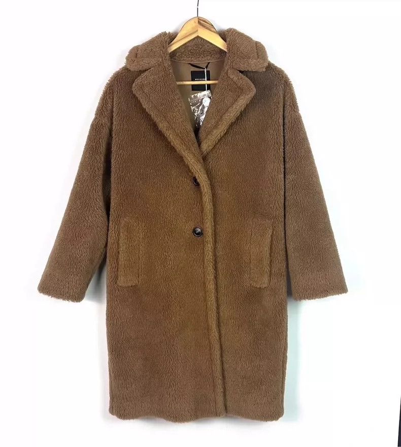 Max Mara Max Mara Brown teddy suit Size S / US 4 / IT 40 - 1 Thumbnail