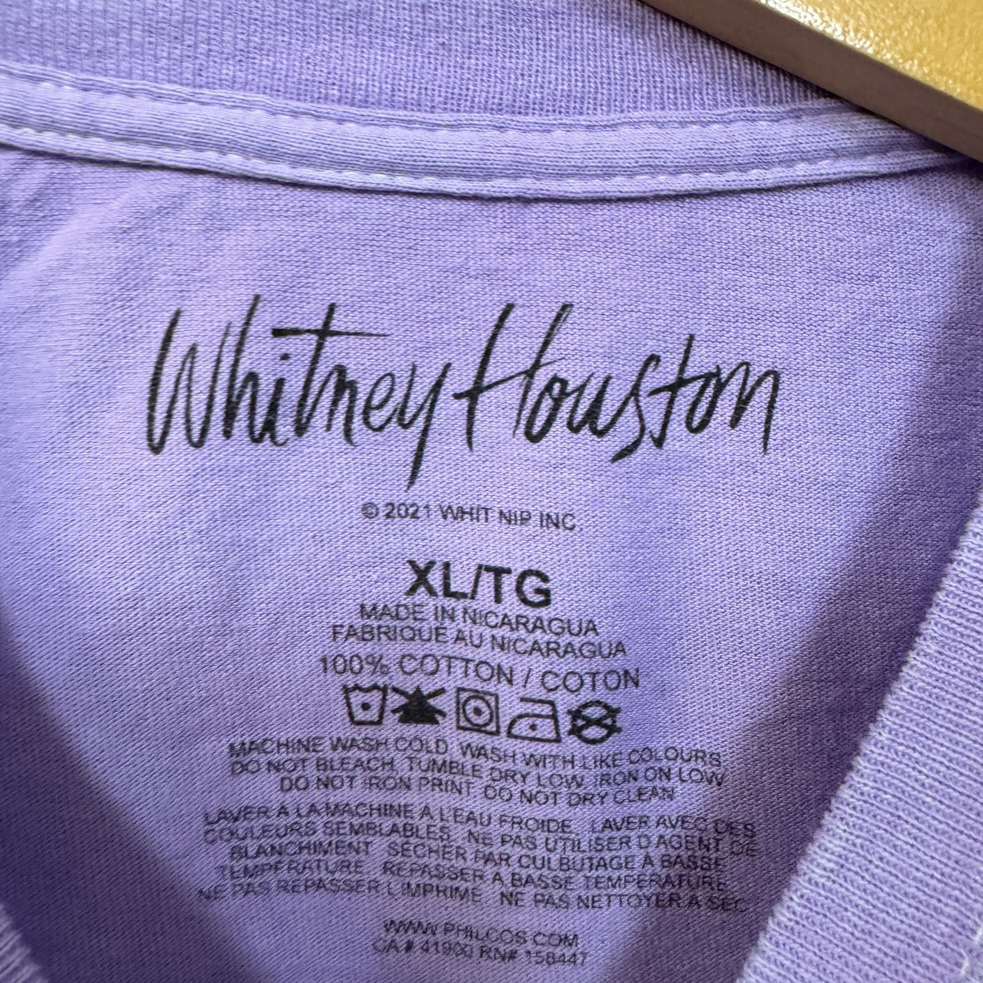 Other Whitney Houston Self Titled Album 1987 crop top size XL Size US XL / EU 56 / 4 - 4 Thumbnail