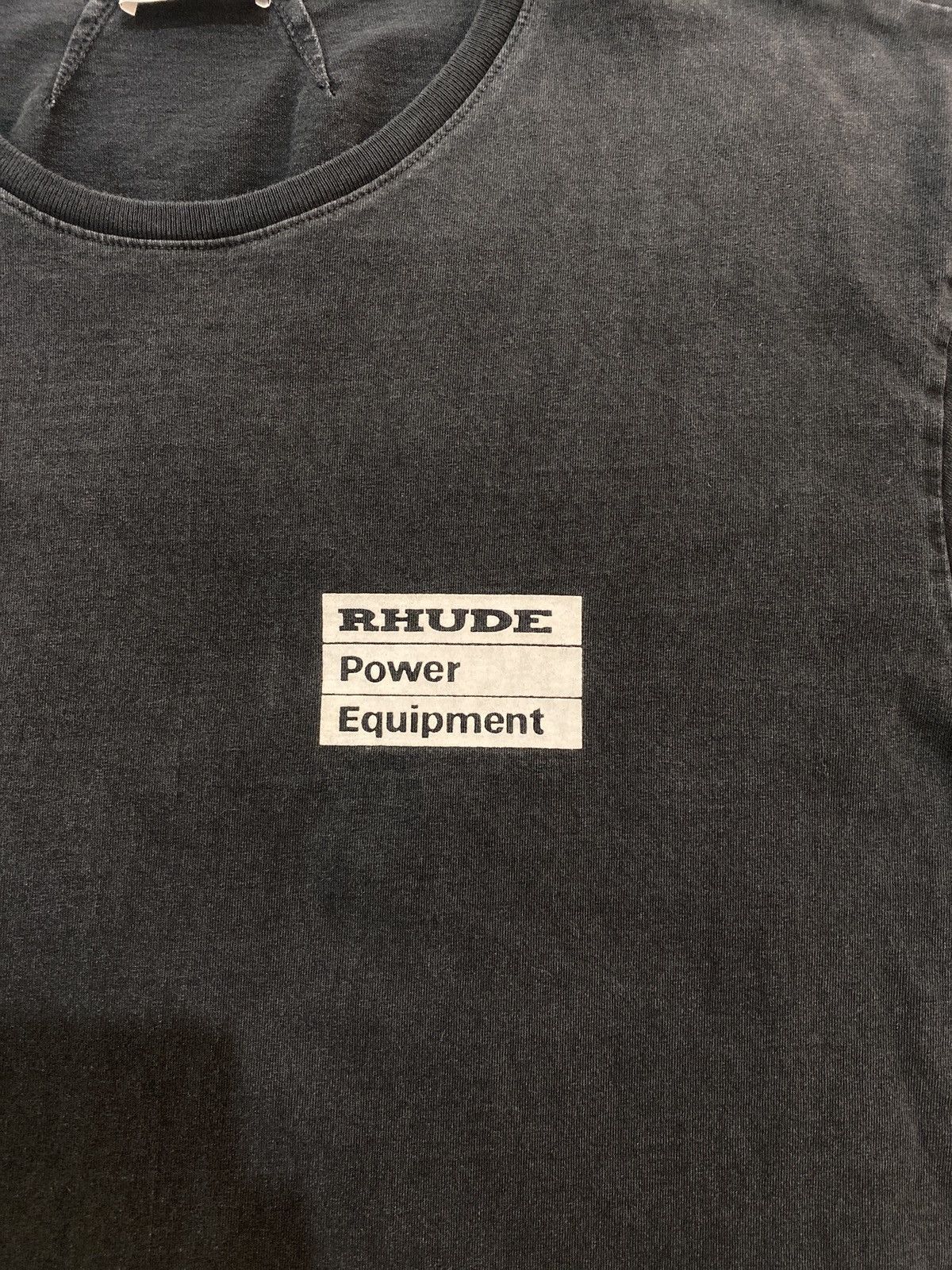 Rhude Rhude Power Equipment Tee Size US XL / EU 56 / 4 - 5 Thumbnail