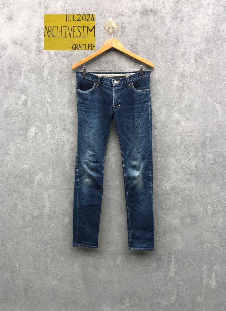 Number (N)ine N(N) by Number Nine Washed Jeans Size US 30 / EU 46 - 2 Thumbnail