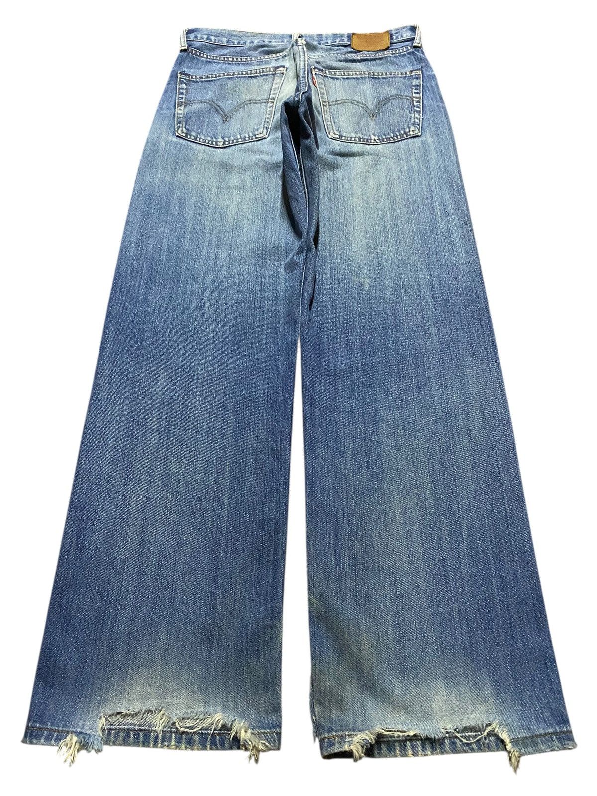 Levi's Vintage Levis 503 Japan Faded Wash Distressed Baggy Jeans Size US 30 / EU 46 - 2 Thumbnail