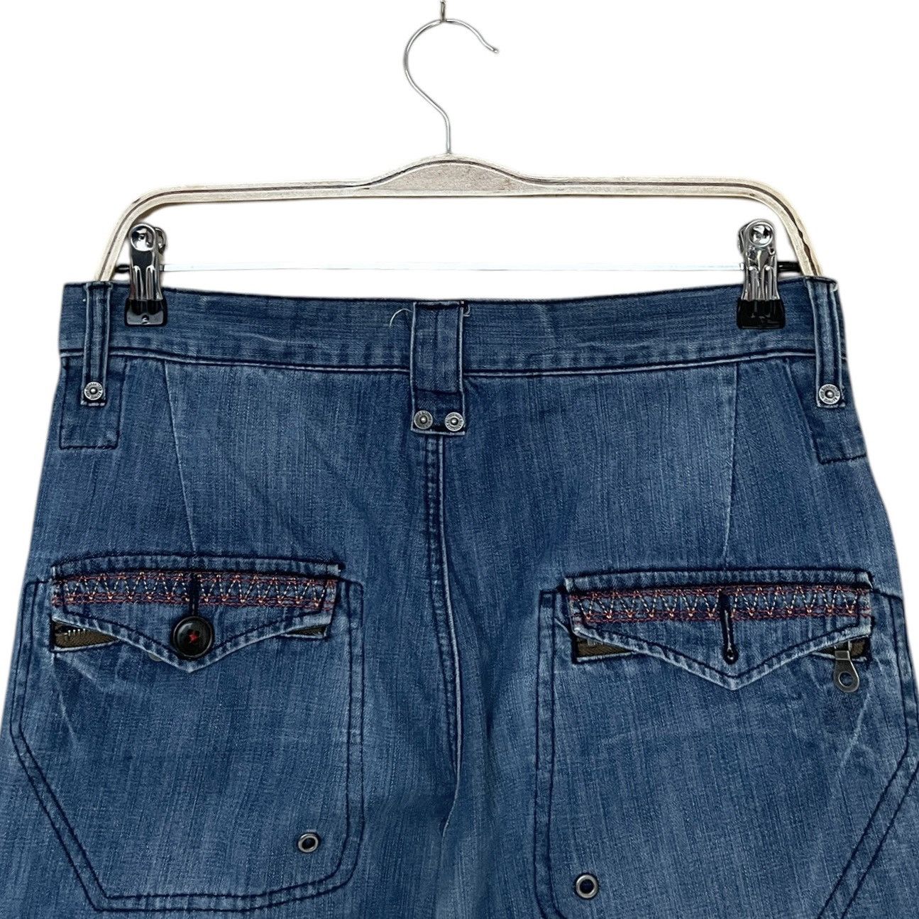 Japanese Brand × Vintage × semanticdesign Vintage Japanese Brand Semantic Design Jeans 2000s Size US 29 - 8 Thumbnail