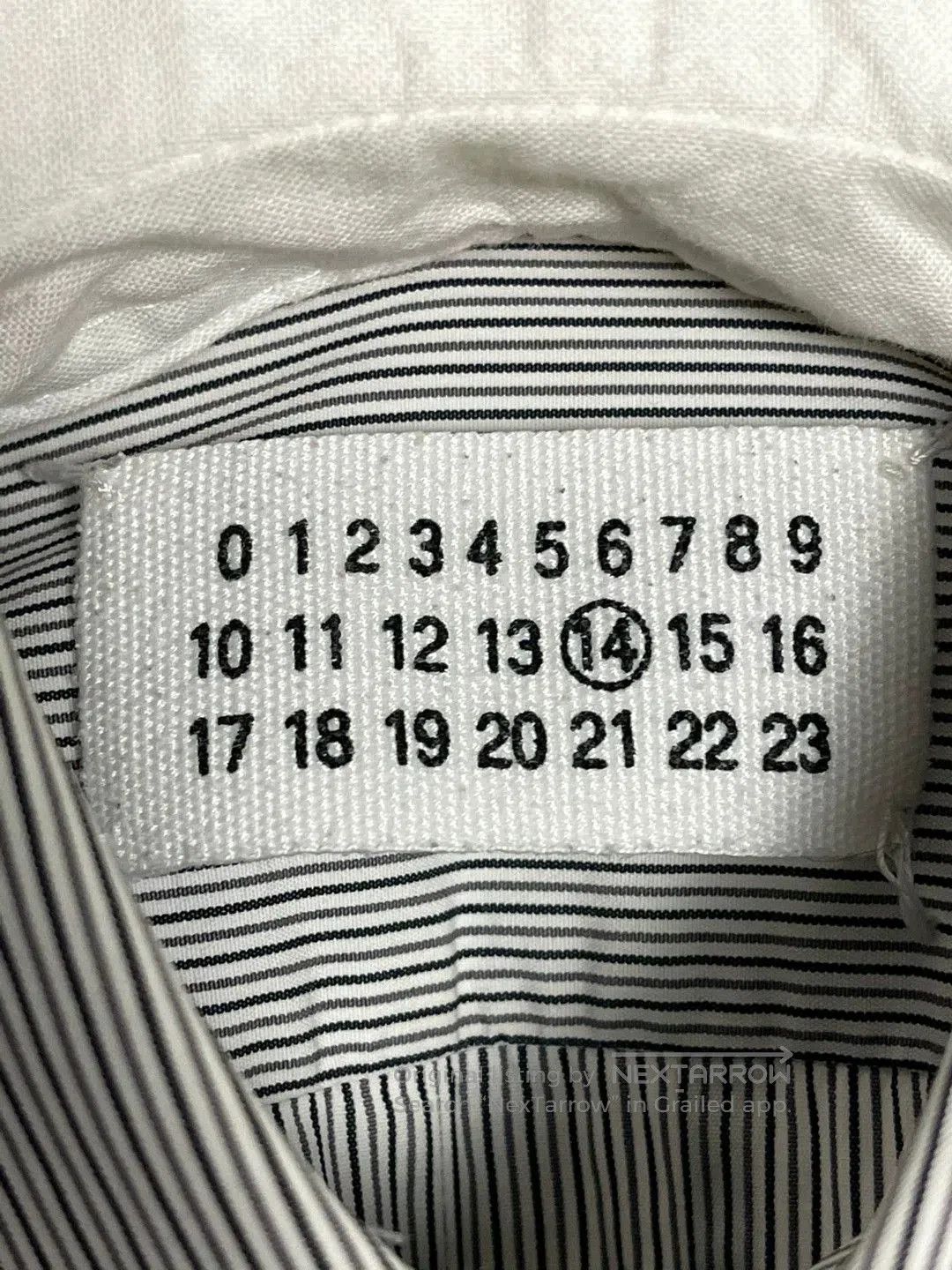 Maison Margiela Maison Martin Margiela Striped Shirt IV Size. Size US L / EU 52-54 / 3 - 5 Thumbnail