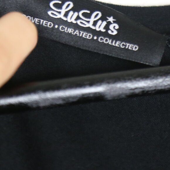 Lulus Lulu's Long Black Formal Maxi Dress Women's Size Small Size S / US 4 / IT 40 - 7 Thumbnail