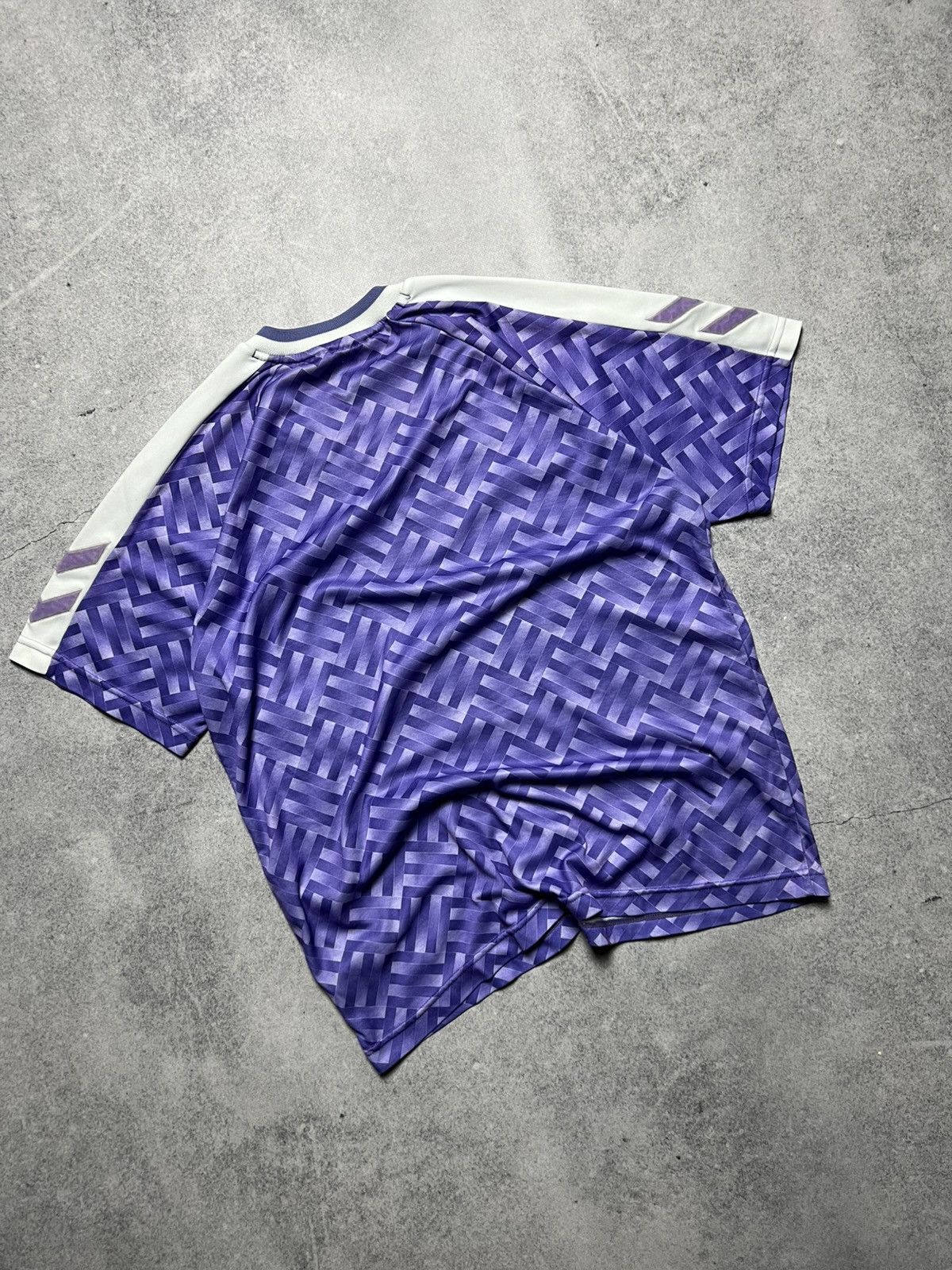 Hummel Vintage 90’s Hummel Football Blockcore Style Soccer Jersey Size US M / EU 48-50 / 2 - 6 Thumbnail