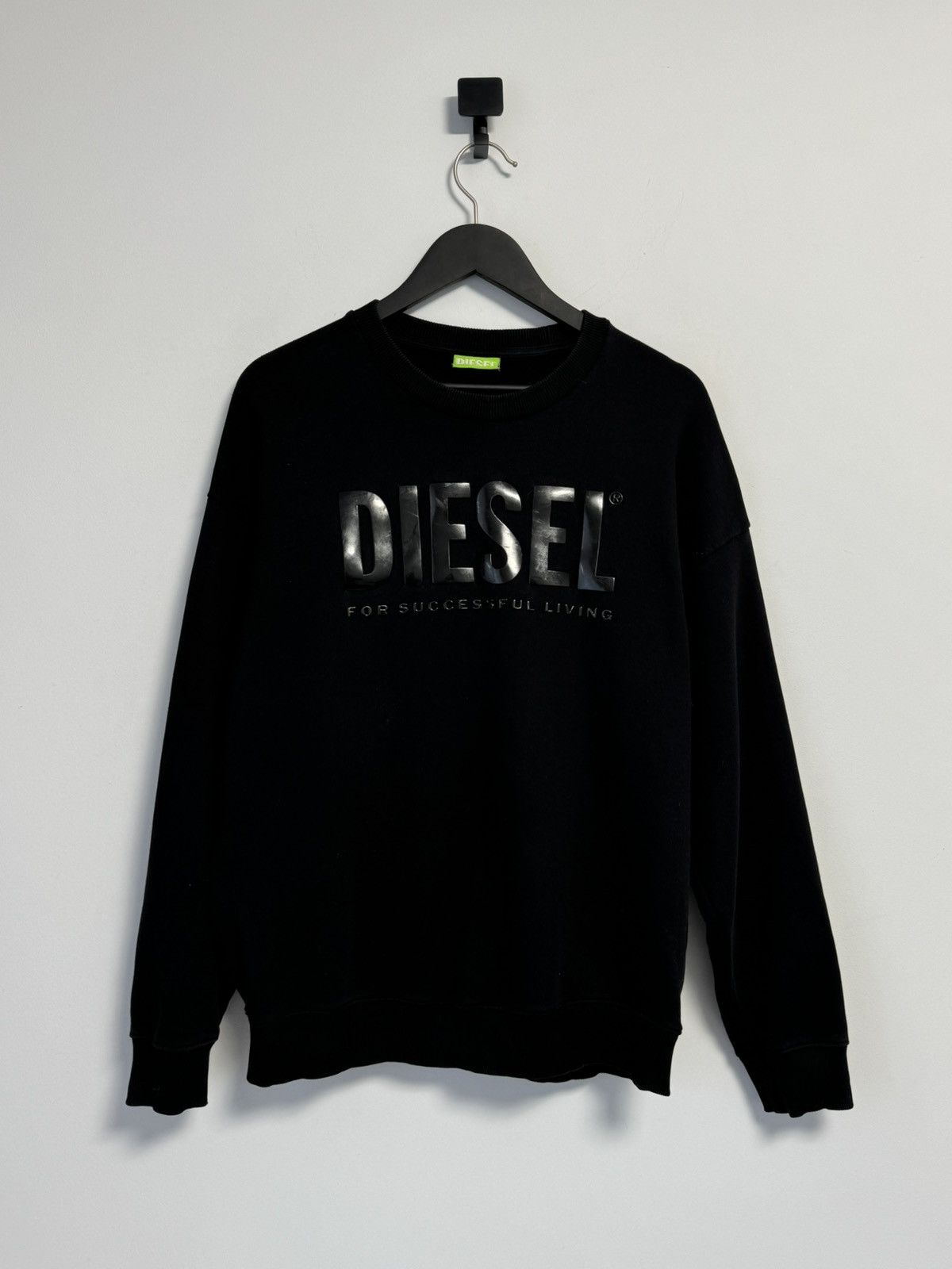 Diesel Diesel Vinatge Sweatshirt Y2K style Big Logo Size US S / EU 44-46 / 1 - 1 Thumbnail