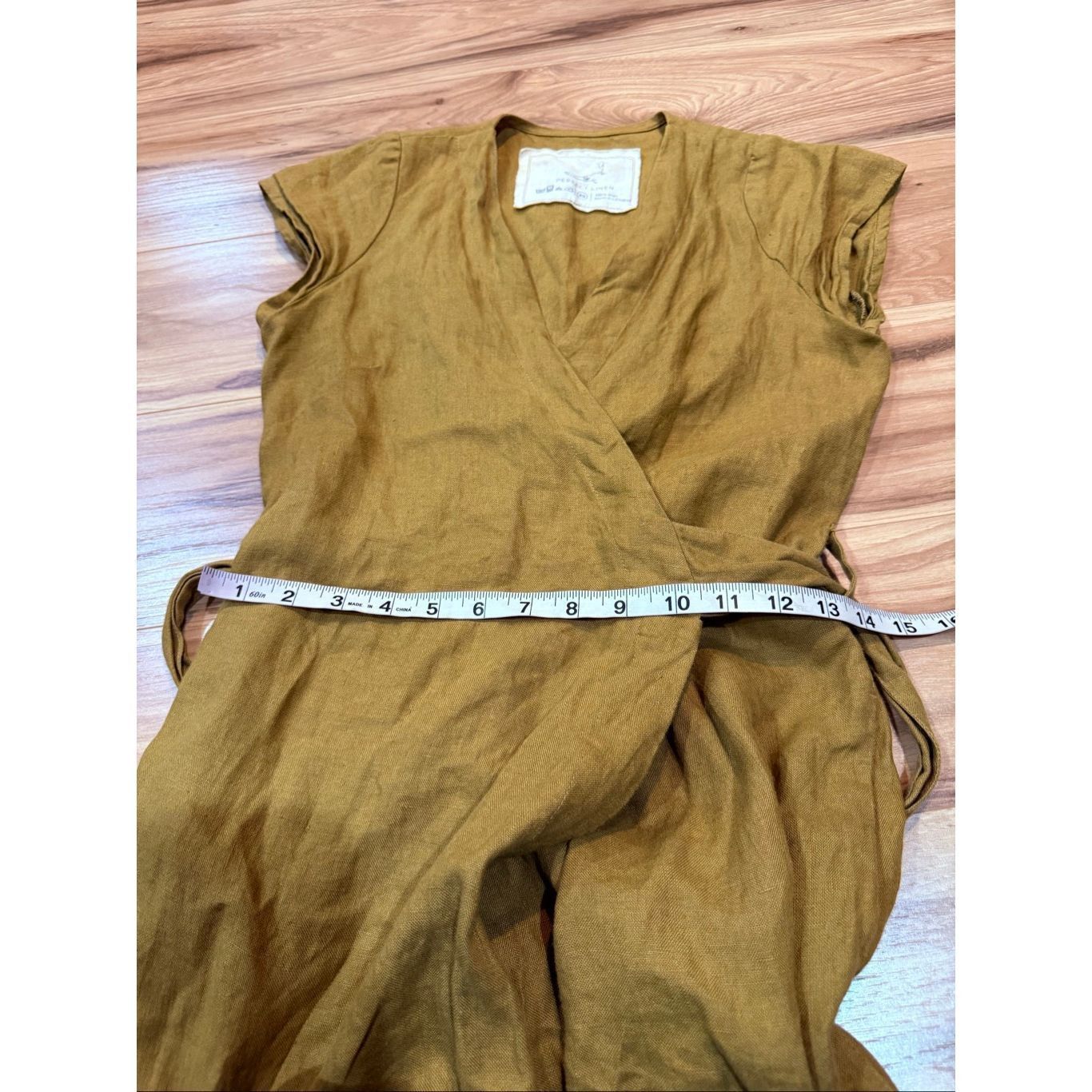 Perfect Moment NotPerfectLinen linen wrap dress size XS Size XS / US 0-2 / IT 36-38 - 5 Thumbnail