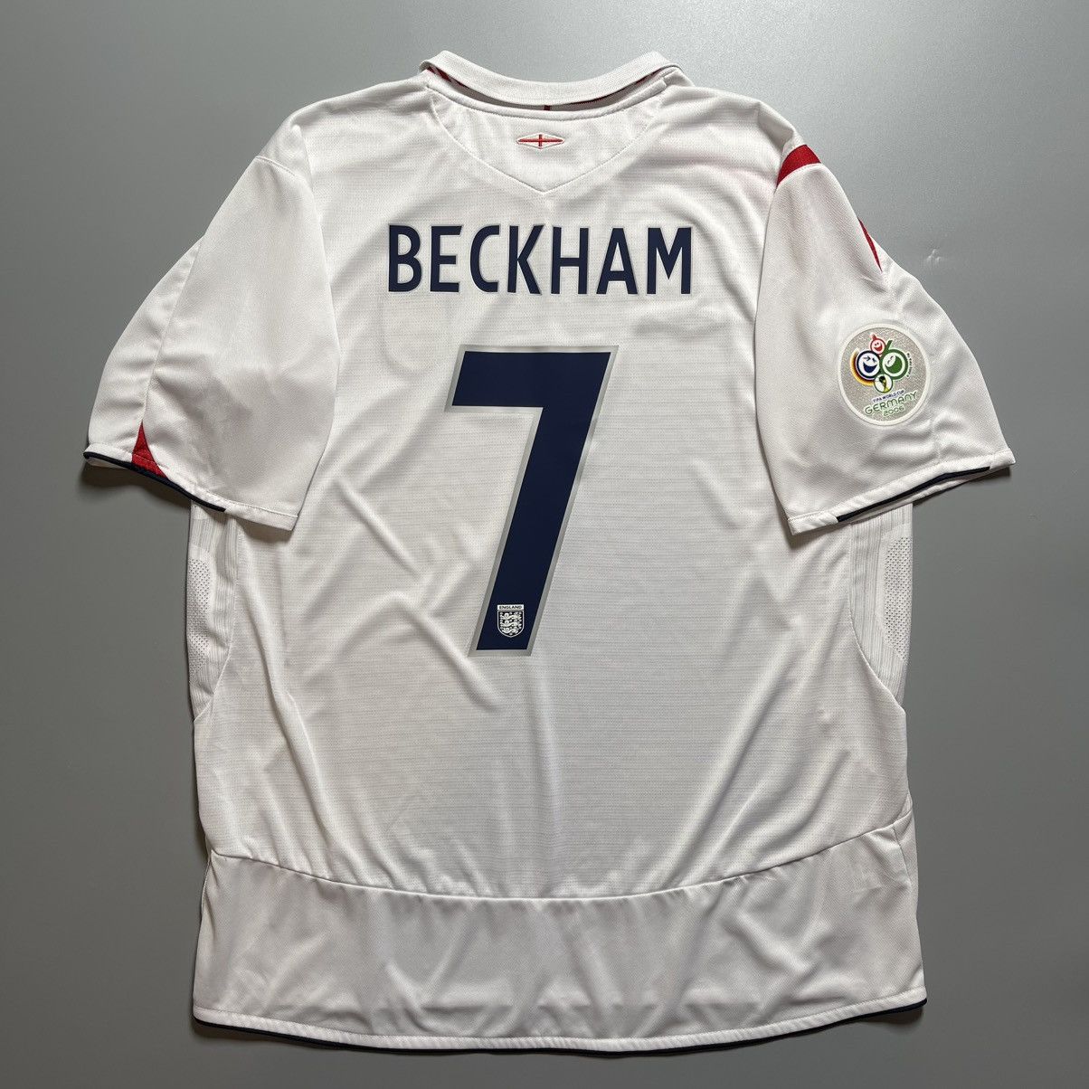 David Beckham Umbro Jersey | Grailed
