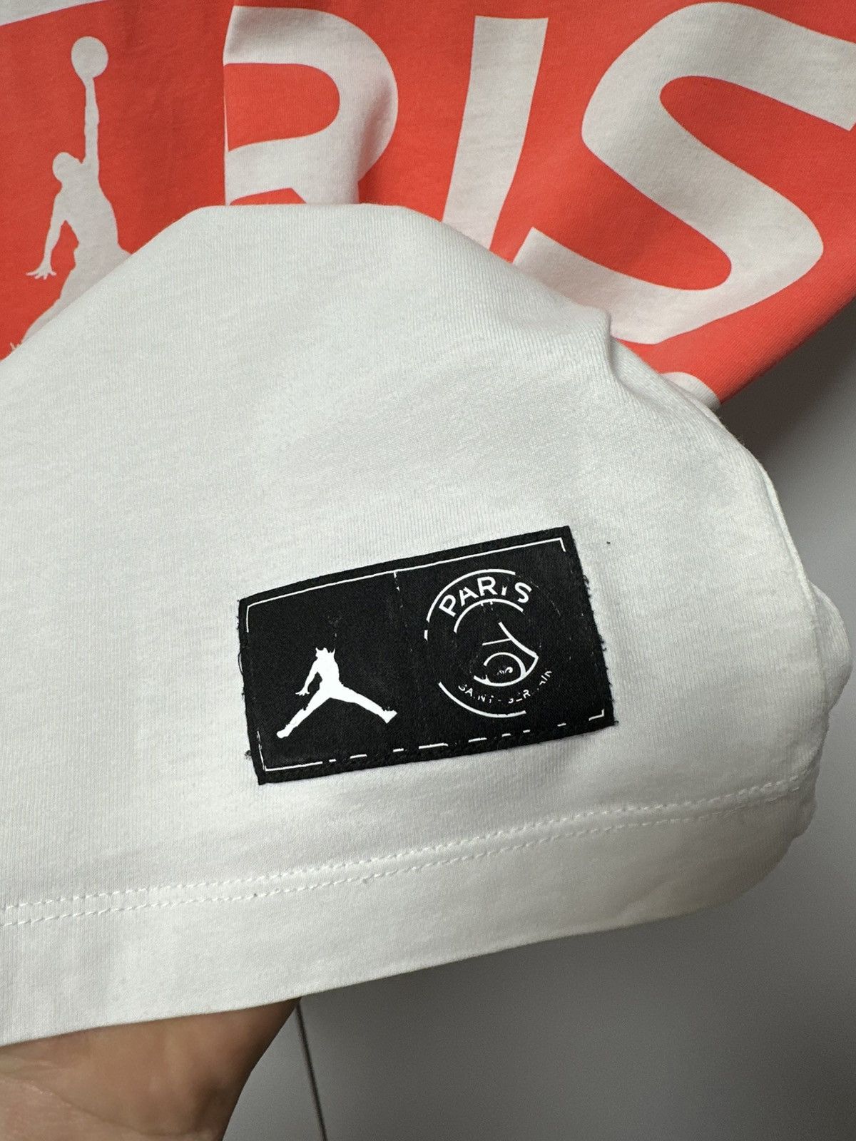Jordan Brand PSG Paris France Nike Air Jordan T-shirt Soccer Jersey Size US M / EU 48-50 / 2 - 6 Thumbnail