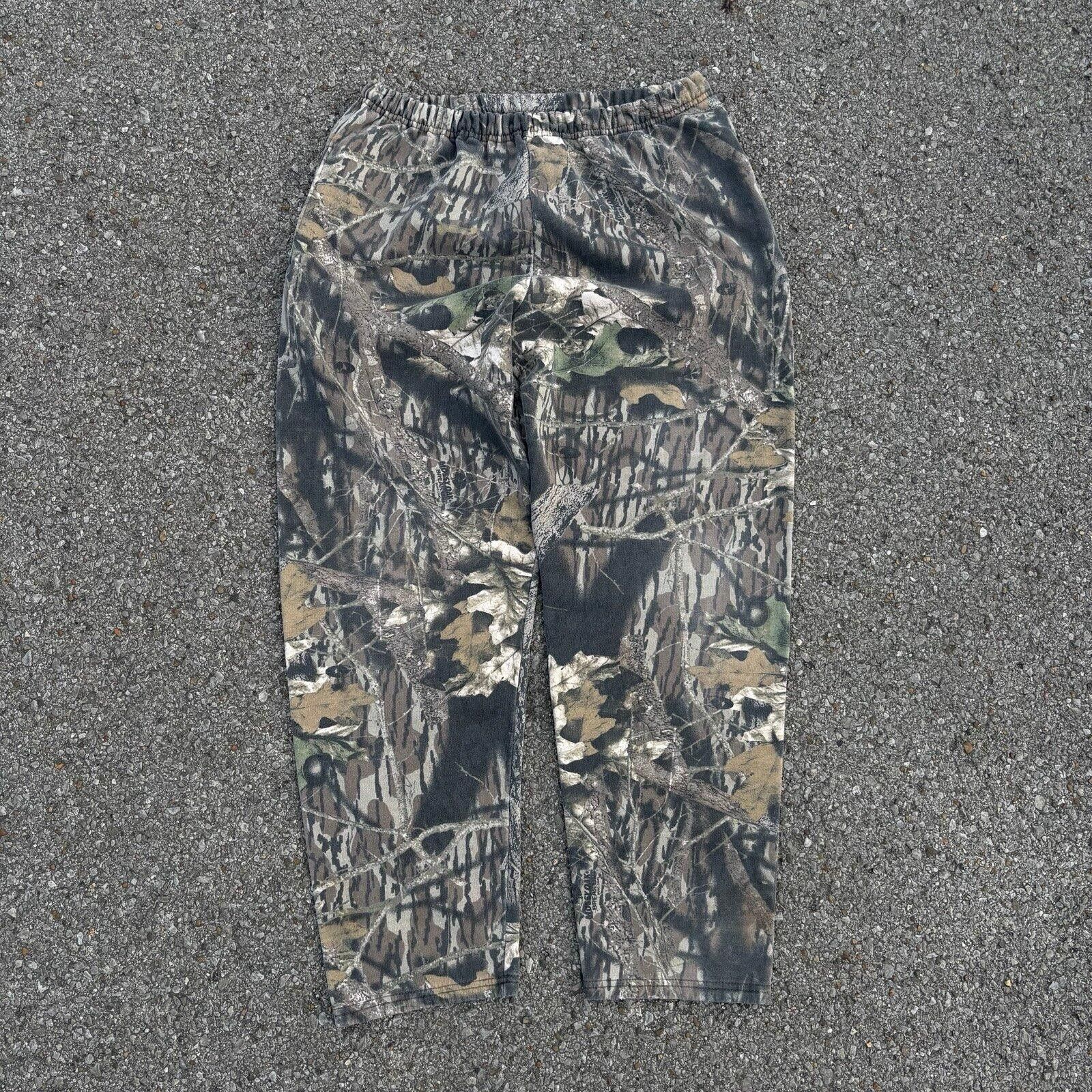 Jerzees Vintage 90s baggy Realtree Camo sweatpants Size US 34 / EU 50 - 1 Thumbnail
