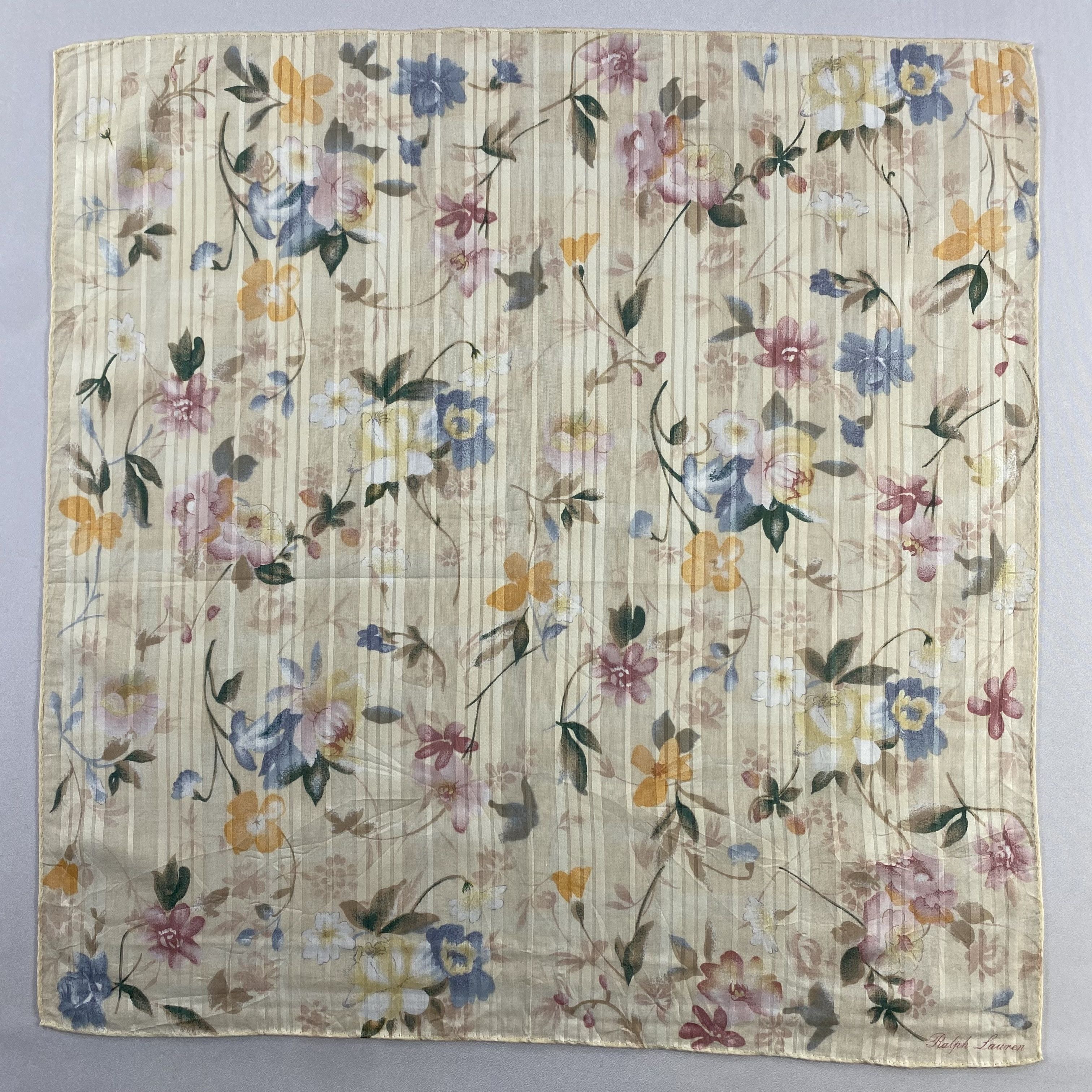 Ralph Lauren × Vintage Ralph Lauren Handkerchief / Neckerchief / Bandana-P1125 Size ONE SIZE - 1 Thumbnail