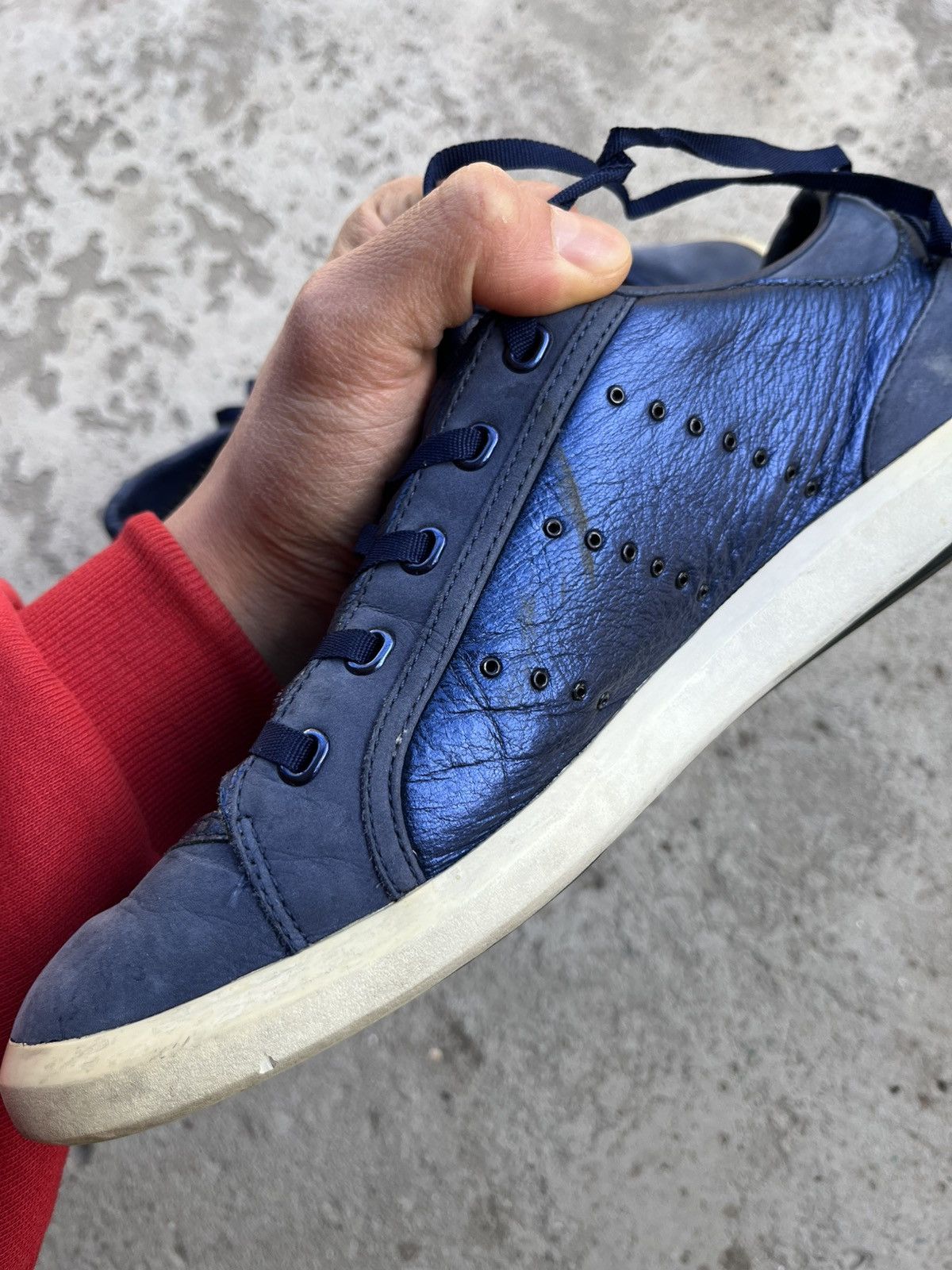 Adidas × Y-3 × Yohji Yamamoto AW09 Yohji Yamamoto x Adidas Y-3 Low Top Sneakers Shoes Y2K Size US 8 / EU 41 - 12 Thumbnail