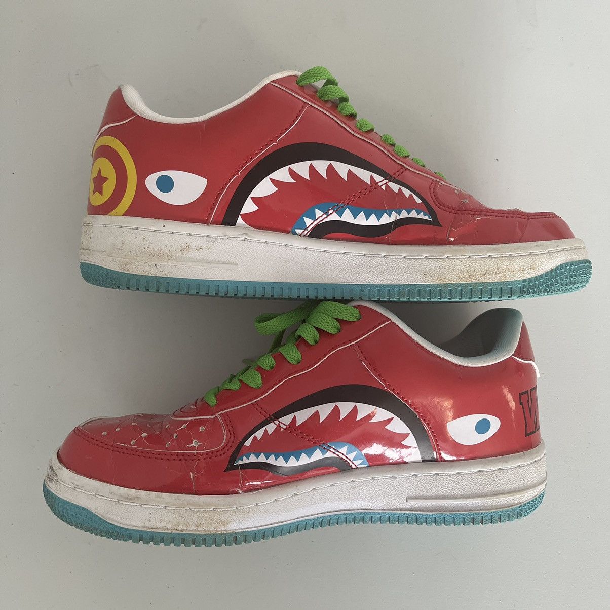 Bape Shark Bapesta Size US 9 / EU 42 - 4 Thumbnail