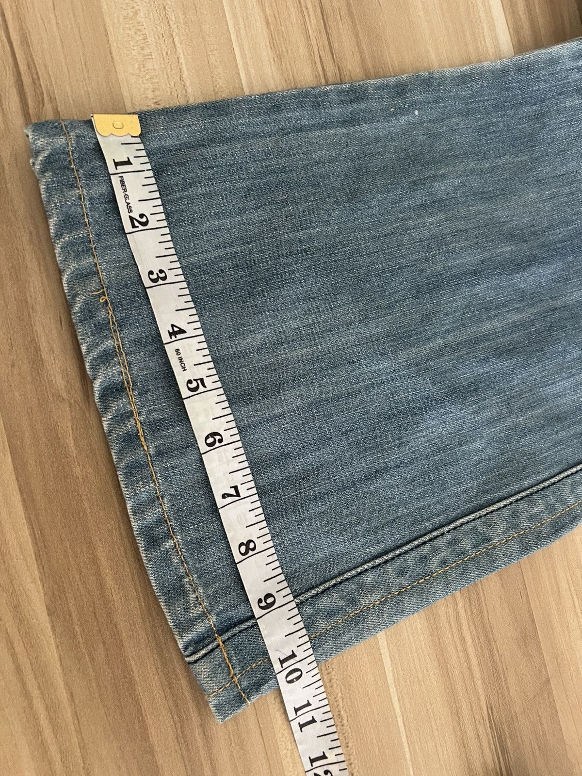 Japanese Brand Take Two Distressed Denim Size US 32 / EU 48 - 5 Thumbnail