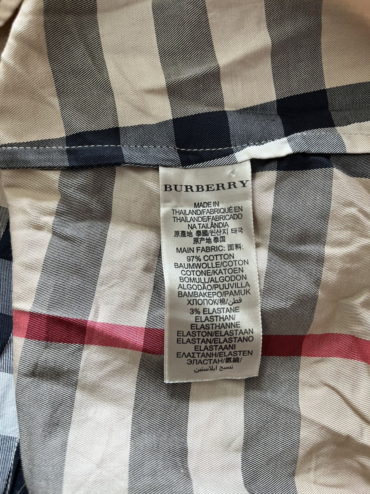 Burberry Burberry brit shirt Size US L / EU 52-54 / 3 - 4 Thumbnail
