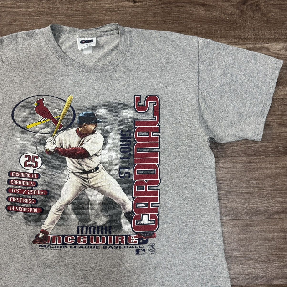 MLB Vintage Mark McGwire St. Louis Cardinals T-Shirt Size US XL / EU 56 / 4 - 3 Thumbnail