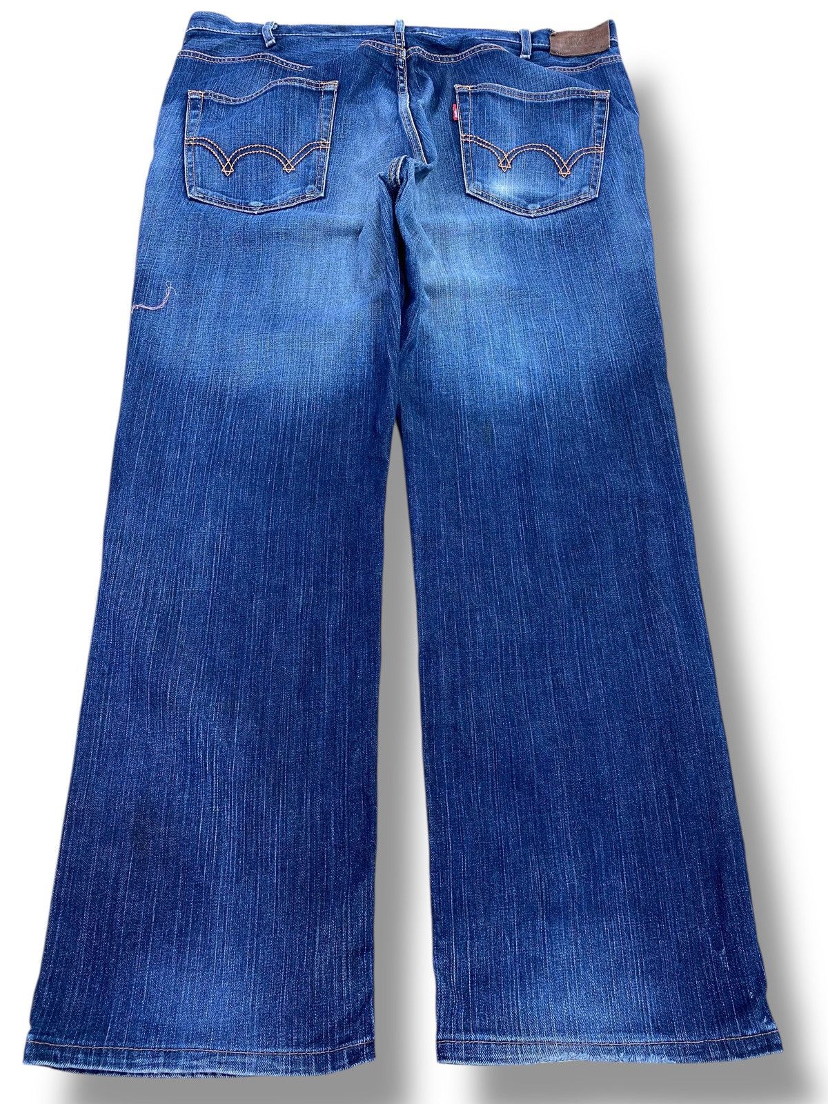 Edwin Edwin Whiskered Mud Wash Style Straight Leg Jeans Size US 40 / EU 56 - 3 Thumbnail