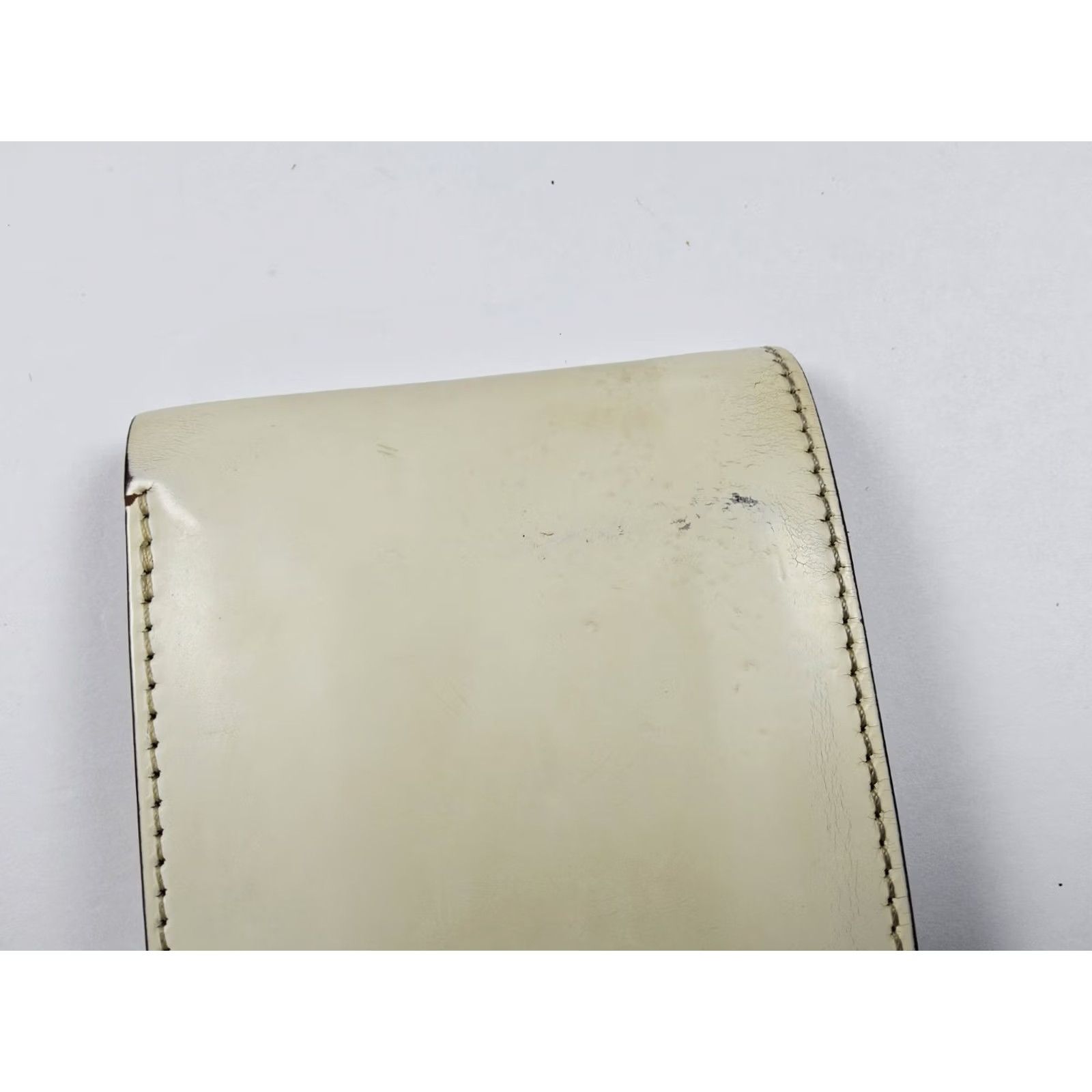 Twins Wins House Leather Bifold Wallet Beige Men Size ONE SIZE - 5 Thumbnail