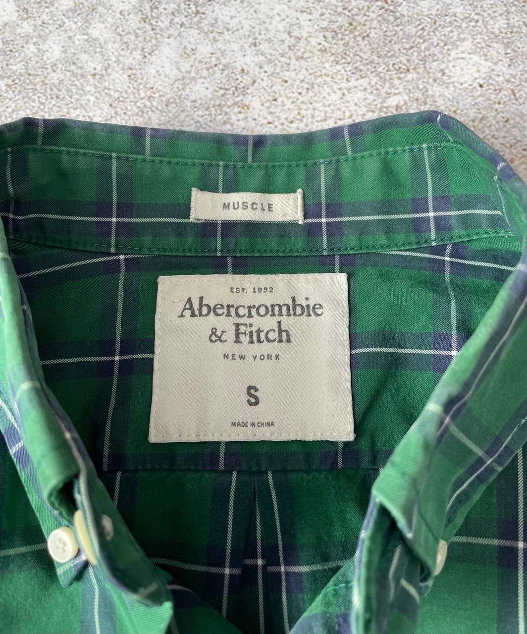 Abercrombie & Fitch × If Six Was Nine × Vintage Vintage Abercrombie & Fitch Luxury Shirts Patchwork Logo Y2K Size US S / EU 44-46 / 1 - 4 Thumbnail