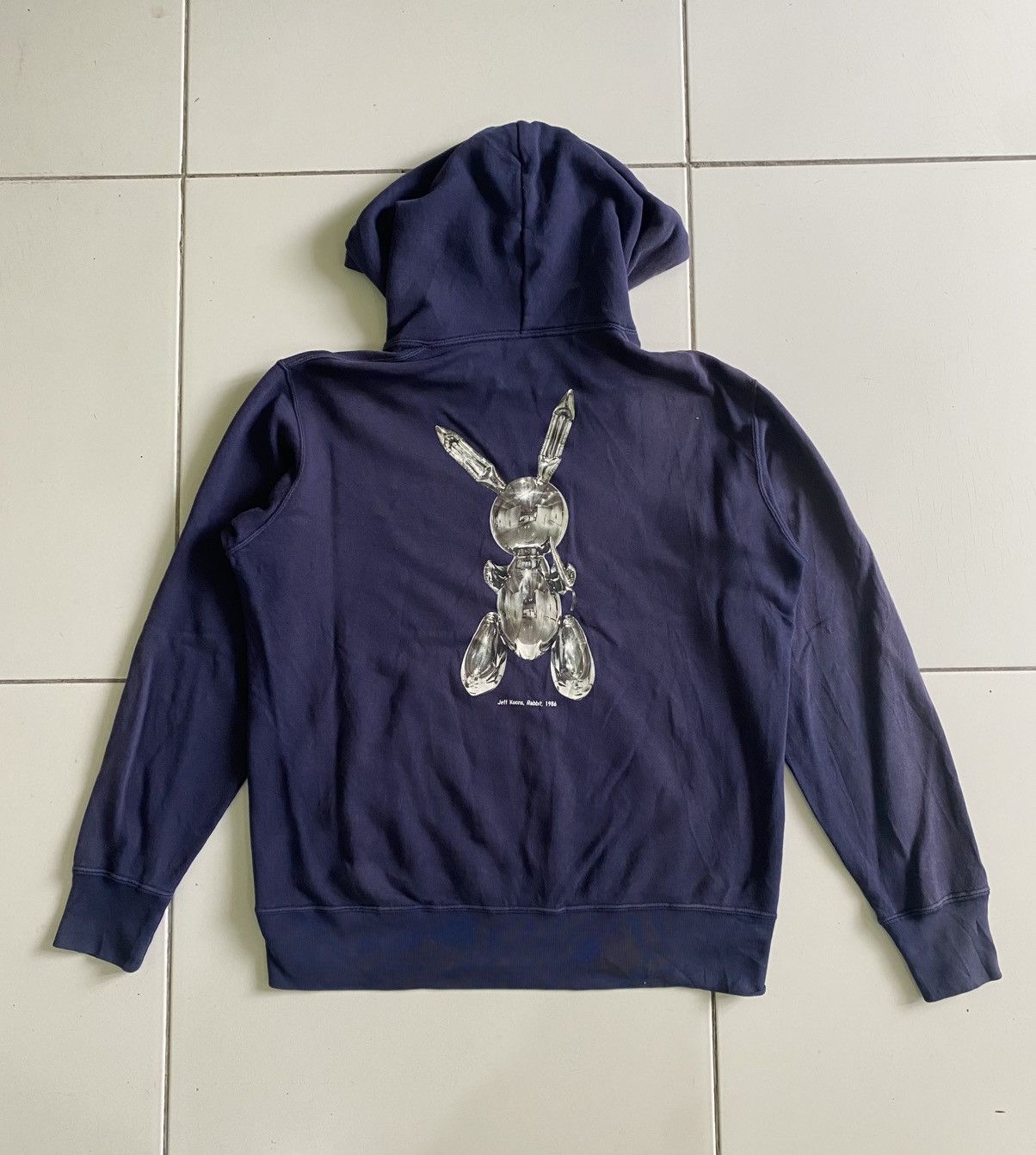 Star Wars × Uniqlo Vintage 80s Jeff Koons Rabbit Star Wars Dark blue hoodie Size US S / EU 44-46 / 1 - 2 Thumbnail