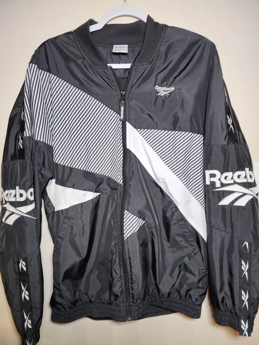 Reebok Reebok Full Zip Windbreaker Size US M / EU 48-50 / 2 - 1 Thumbnail