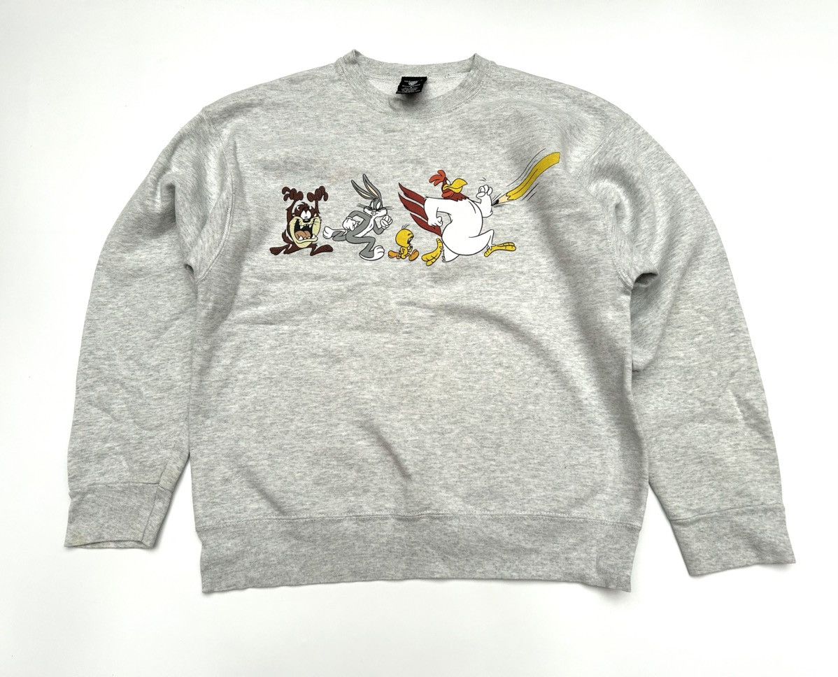 Vintage Vintage 1996 Looney Tunes Sweatshirt Size L Made In USA Size US L / EU 52-54 / 3 - 1 Thumbnail