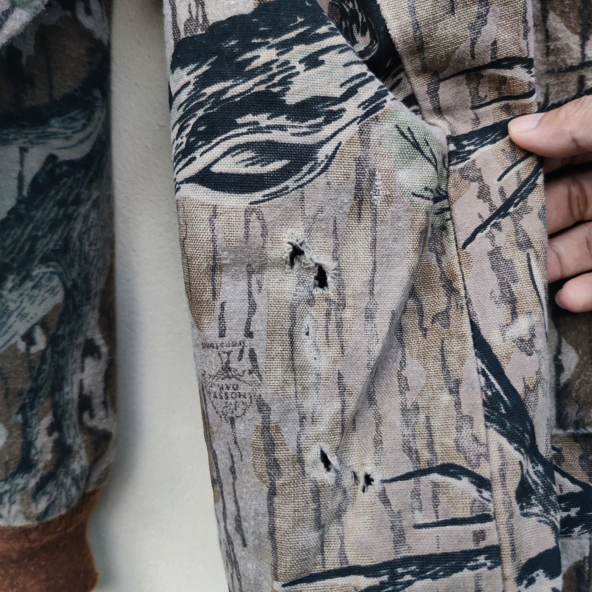 Mossy Oaks × Vintage Vintage Mossy Oak Treestand Bow Hunter’s Bomber Jacket Size US XXL / EU 58 / 5 - 5 Thumbnail