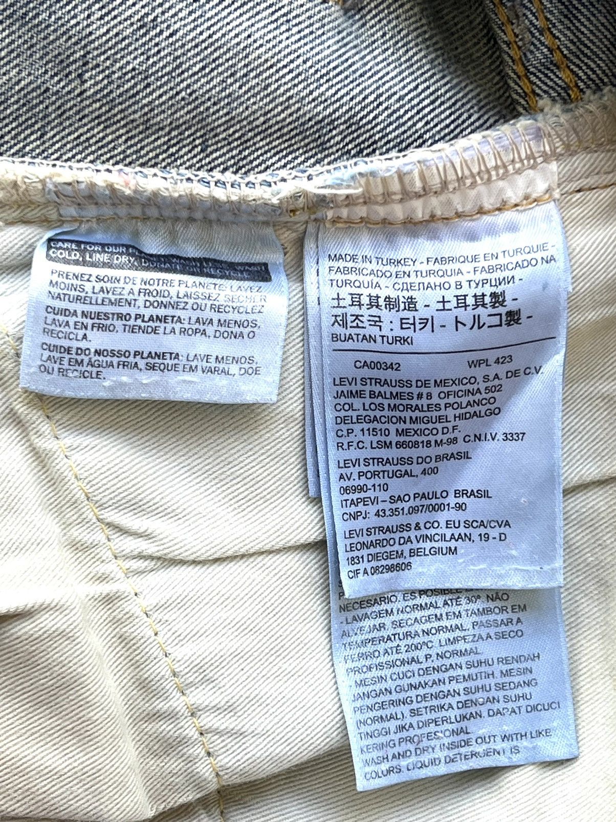 Levi's Vintage Clothing 🔥HOT DROPS🔥 1954 LVC 501Z XX "E" selvedge denim Size US 36 / EU 52 - 10 Thumbnail