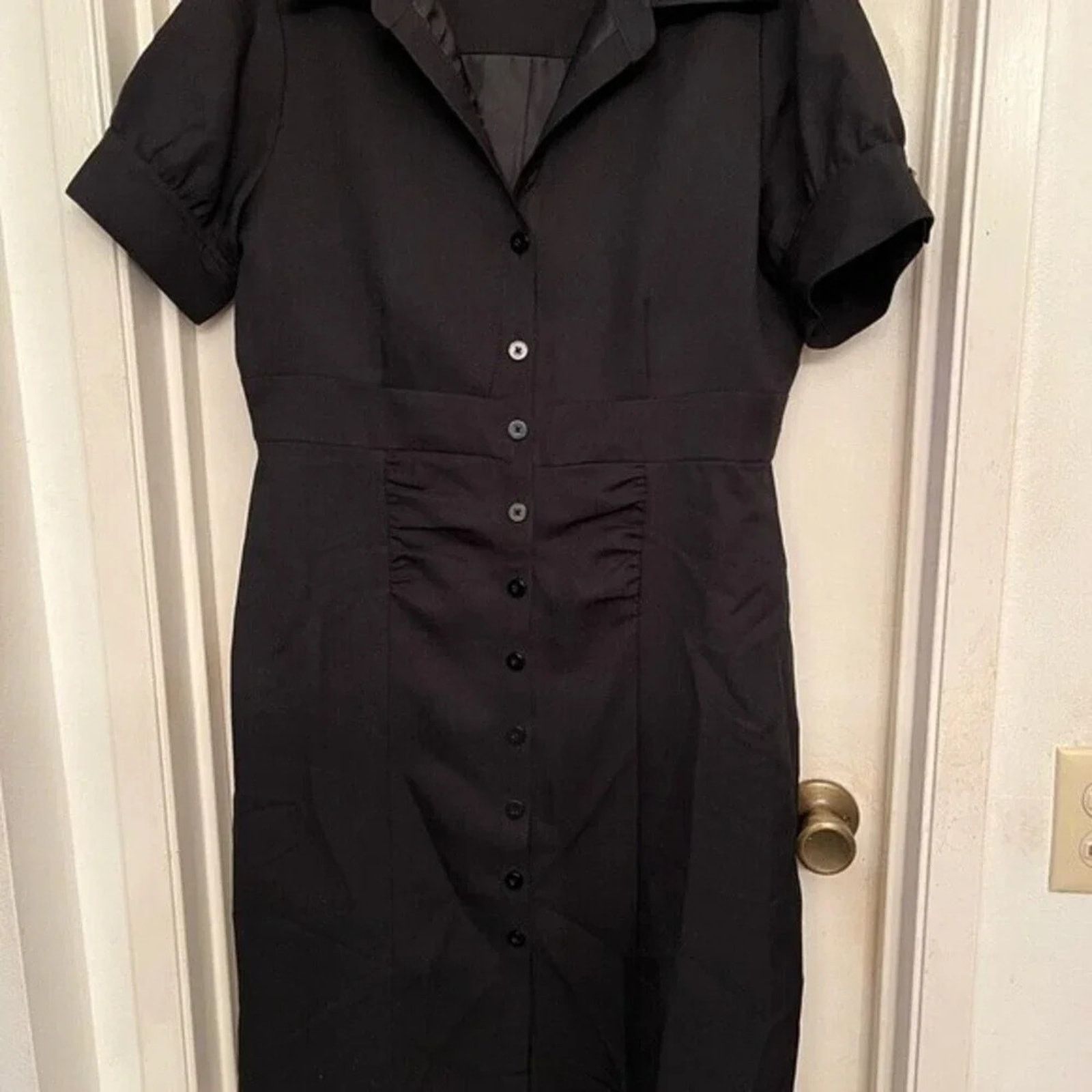 Calvin Klein Calvin Klein short sleeve sheath work dress,size possibly 10 Size L / US 10 / IT 46 - 1 Thumbnail