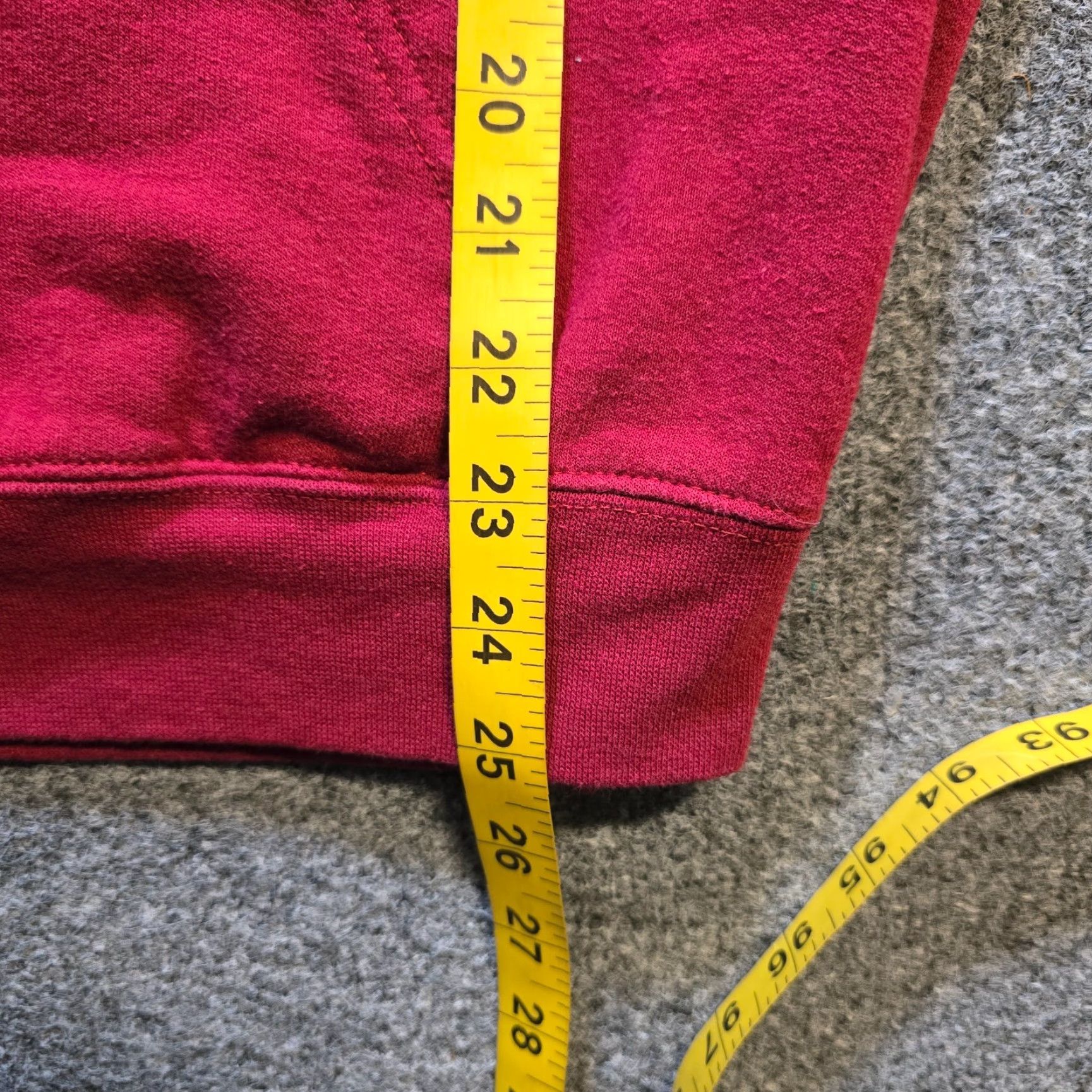 Champion Champion Hoodie Mens Size Medium Red U Mass Amherst Casual Pullover Hooded Pockets Lounge Size US M / EU 48-50 / 2 - 6 Thumbnail