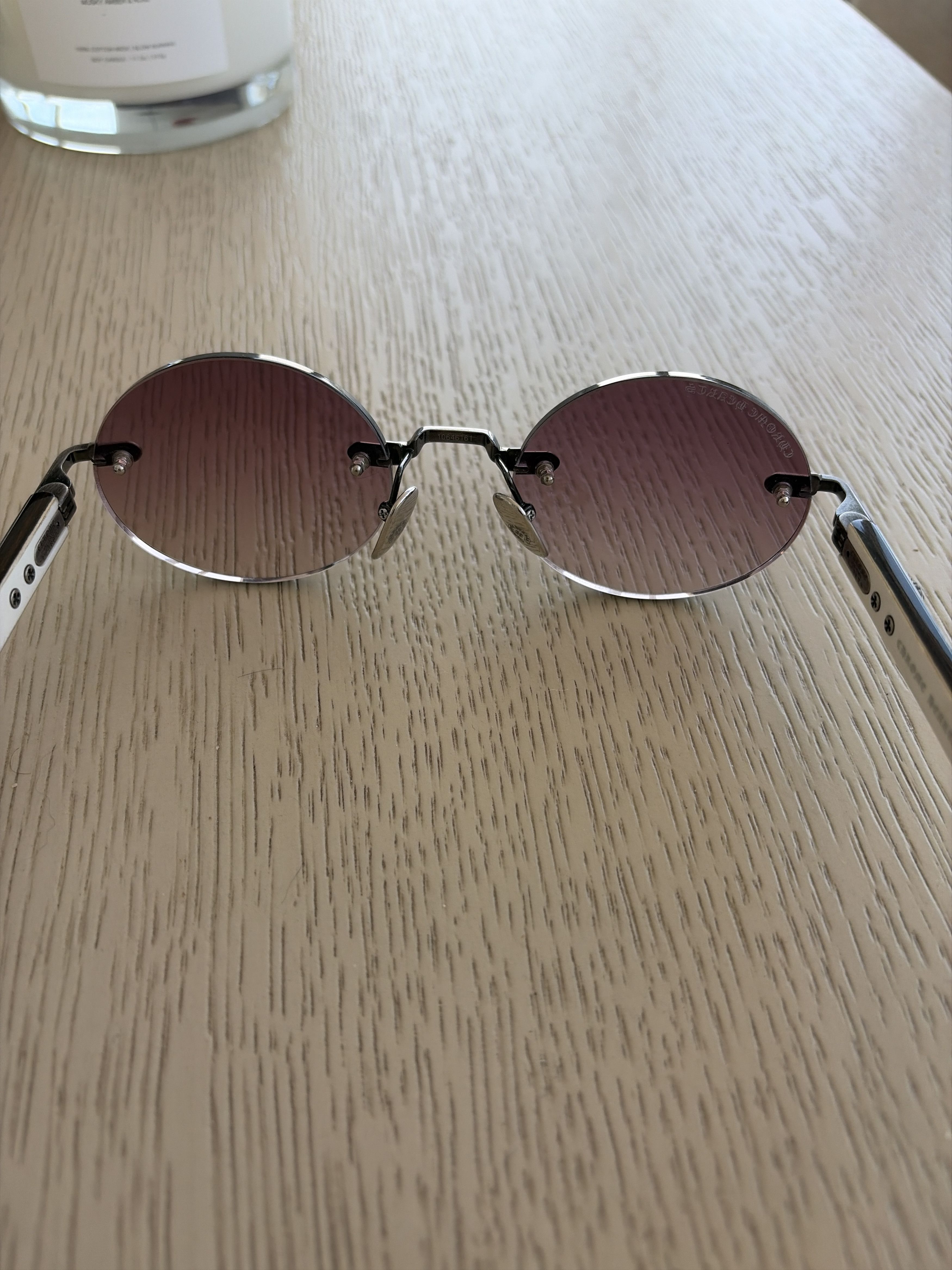 Chrome Hearts Deep III Chrome Heart Sunglasses Size ONE SIZE - 8 Thumbnail