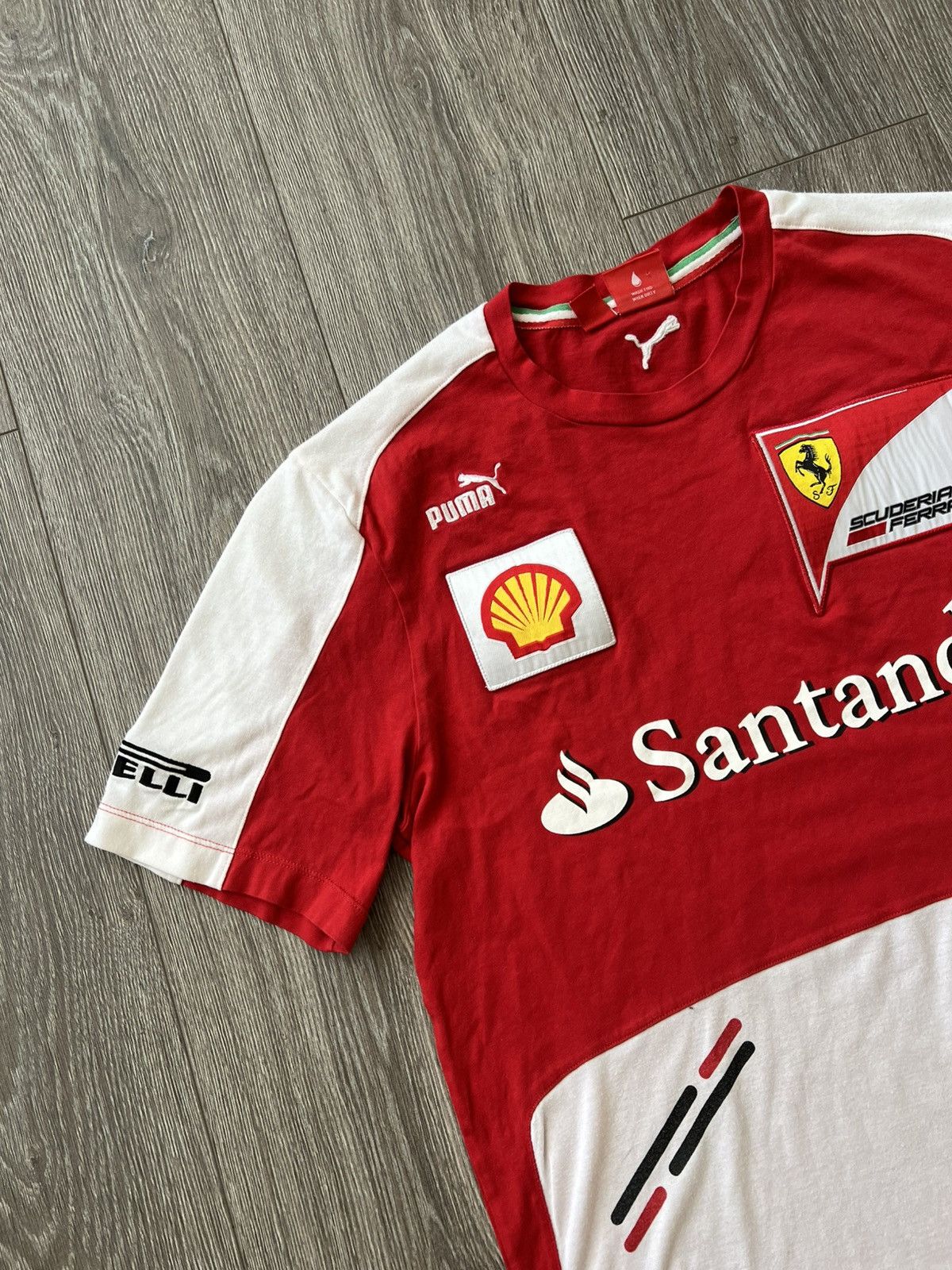 Ferrari Vintage Puma Ferrari Racing T-Shirt Y2K Size US M / EU 48-50 / 2 - 6 Thumbnail