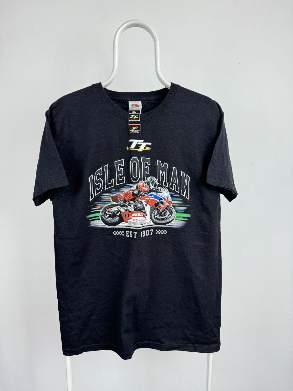 Vintage Vintage Isle Of Man Deadstock Big Logo Tee Size US L / EU 52-54 / 3 - 1 Thumbnail
