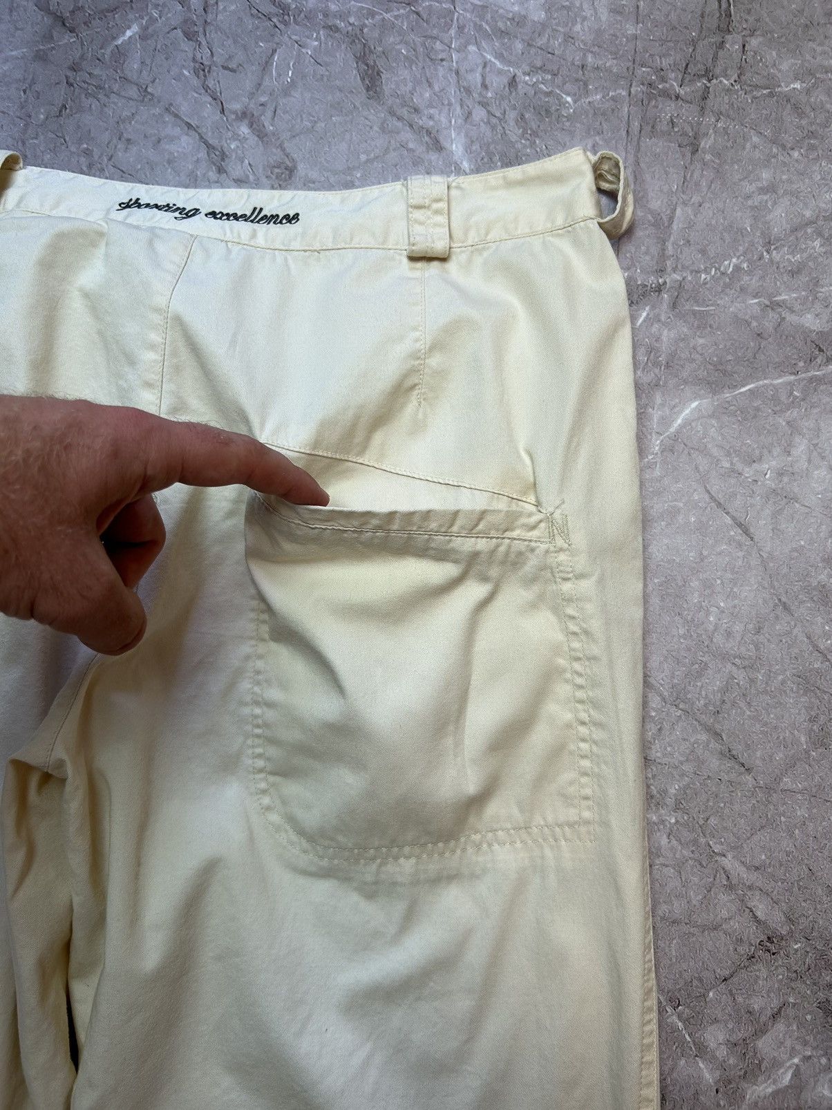 Nike × Vintage Nike vintage drill pants mini swoosh Size US 32 / EU 48 - 9 Thumbnail