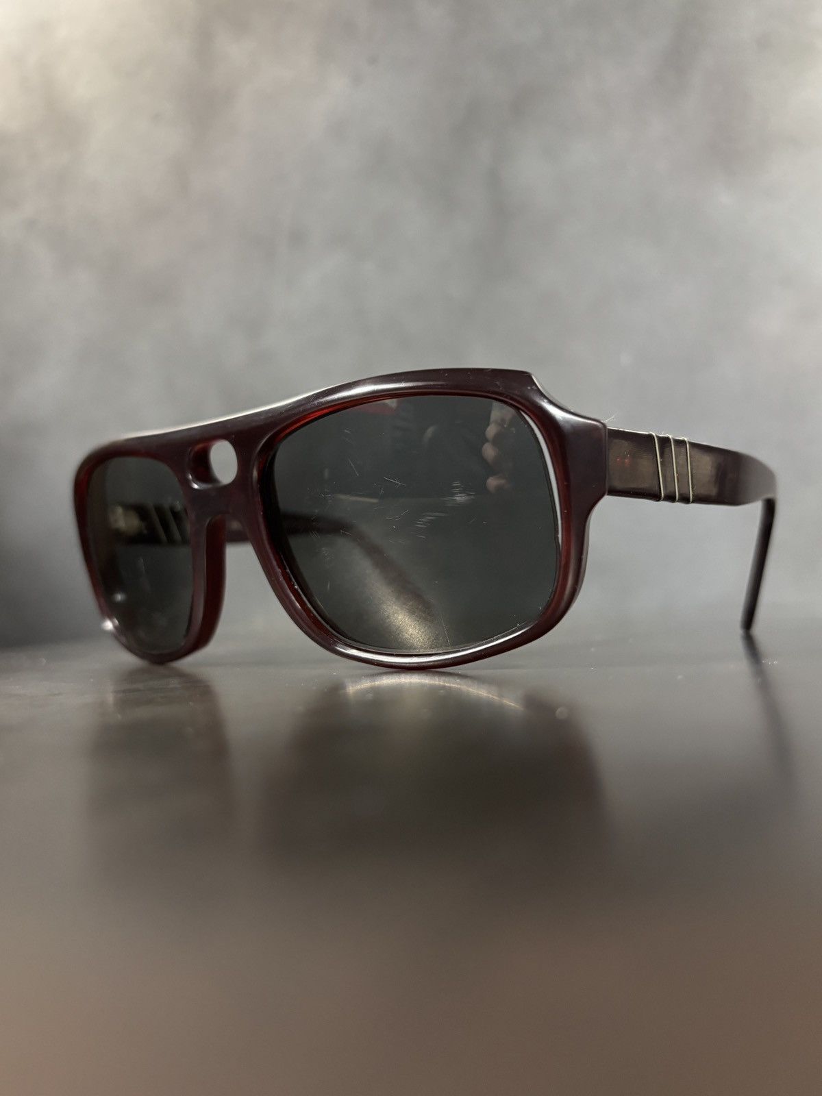Zephyr 1980s Asdor by Persol Sunglasses Vintage Persol Ratti Pilot Size ONE SIZE - 21 Thumbnail