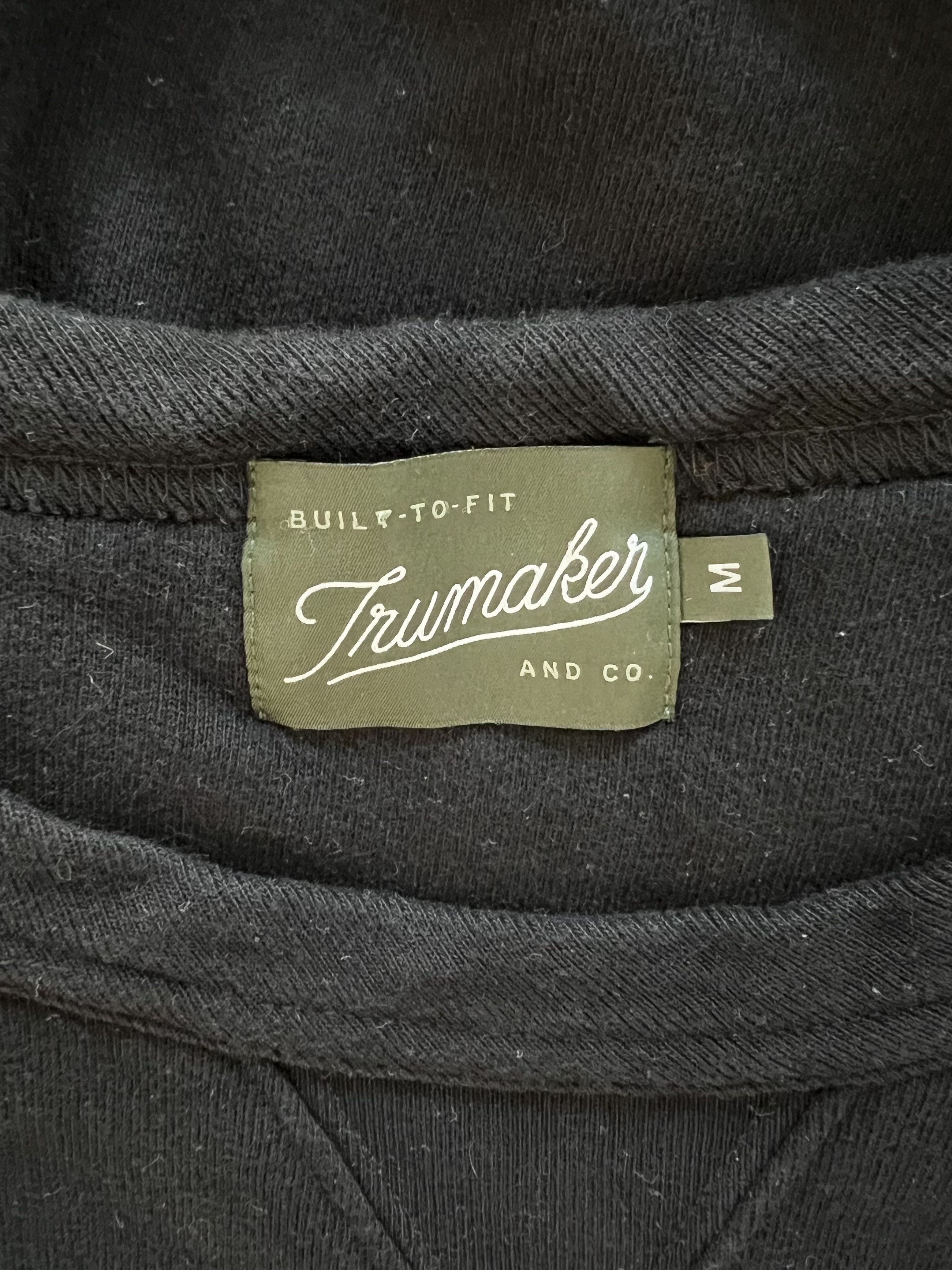 Trumaker Trumaker Loop Terry Sweatshirt in Black Size M Size US M / EU 48-50 / 2 - 3 Thumbnail