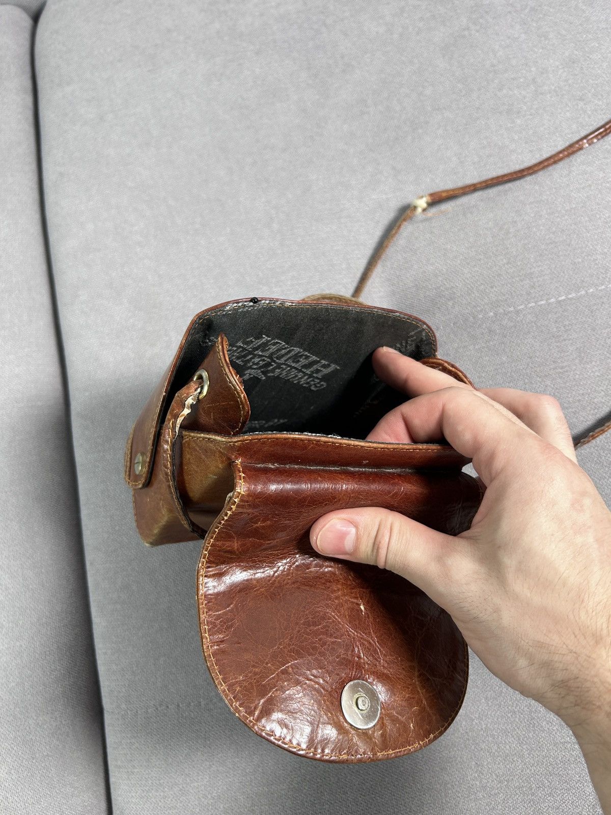 Vintage 90’s vintage Leather y2k mini bag Size ONE SIZE - 5 Thumbnail