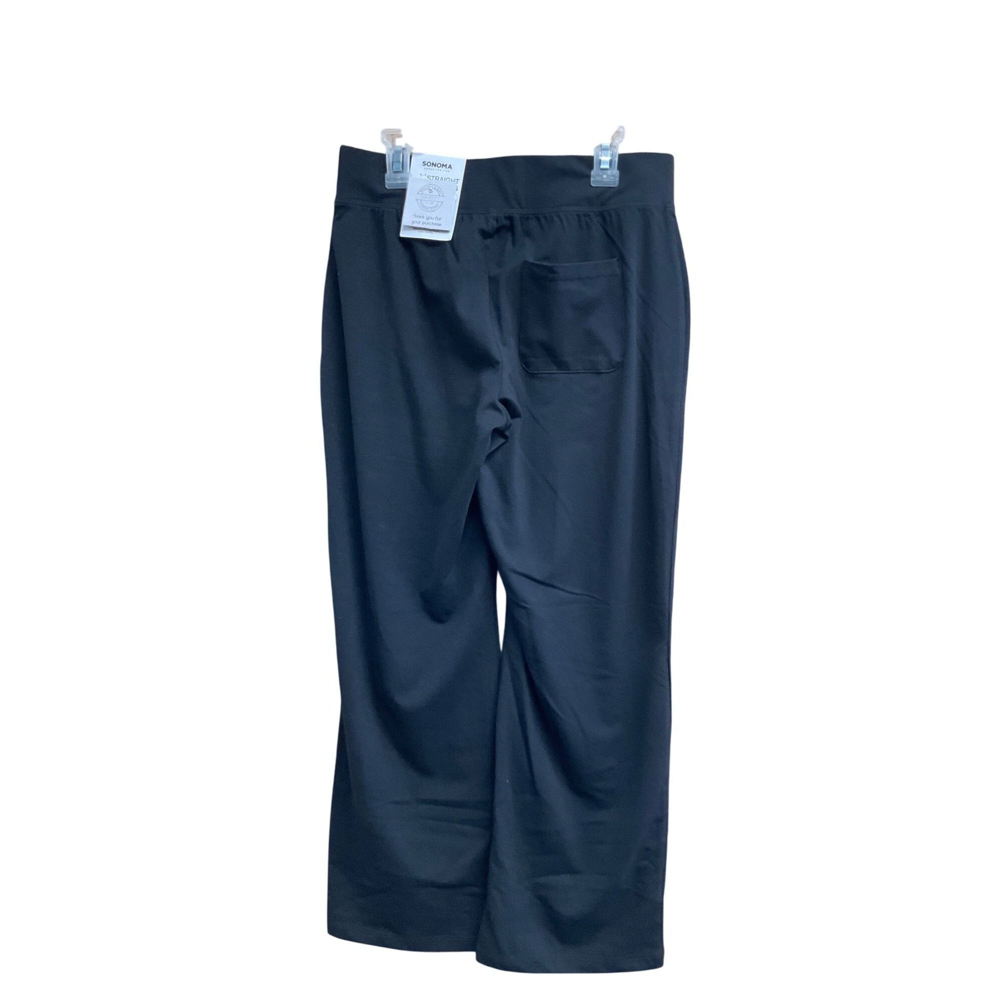 Other Sonoma Goods For Life Womens Petite Straight-Leg Knit Pants Size ONE SIZE - 3 Thumbnail