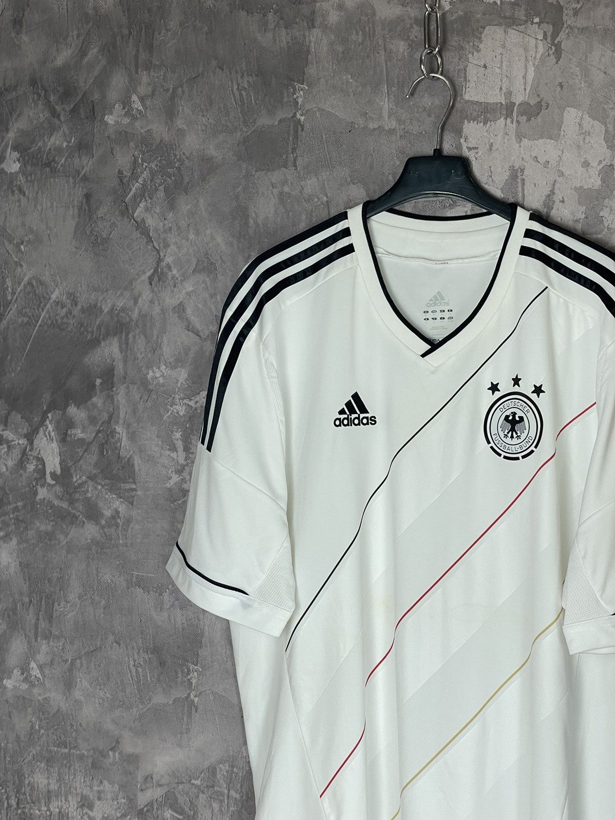 Adidas Germany 2011 2012 home soccer shirt kit tee Deutschland Size US XL / EU 56 / 4 - 4 Thumbnail