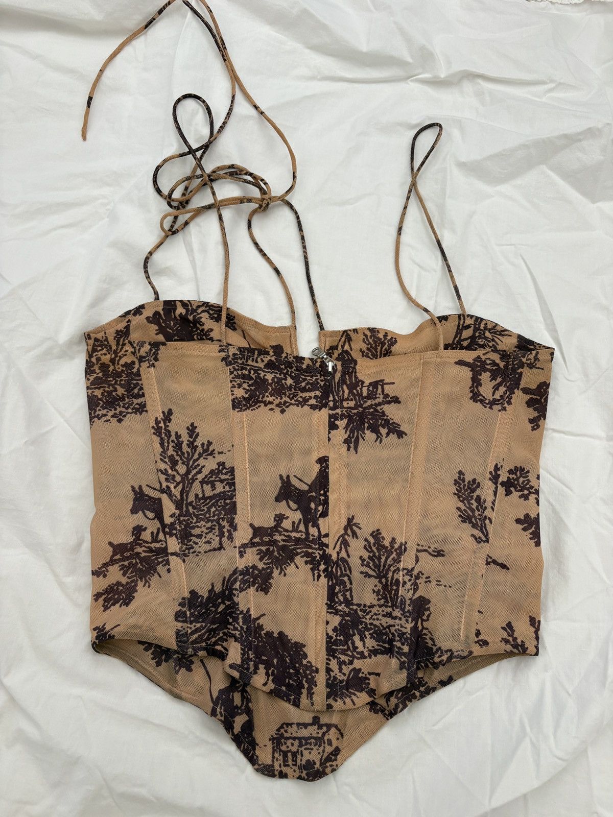 Miaou Miaou aphex corset gold toille Size M / US 6-8 / IT 42-44 - 5 Thumbnail
