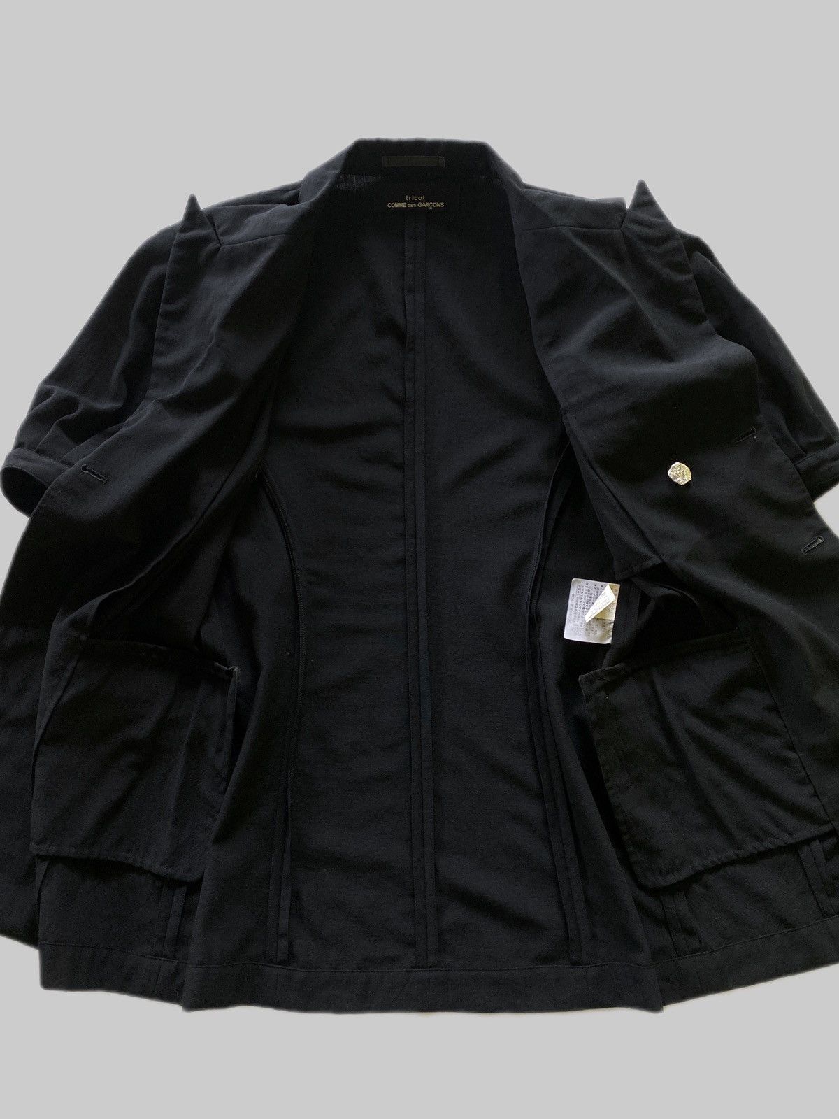 Tricot Comme des Garcons AW1988 Tricot Comme Des Garcons Double Breasted Wool Tops Size M / US 6-8 / IT 42-44 - 11 Thumbnail