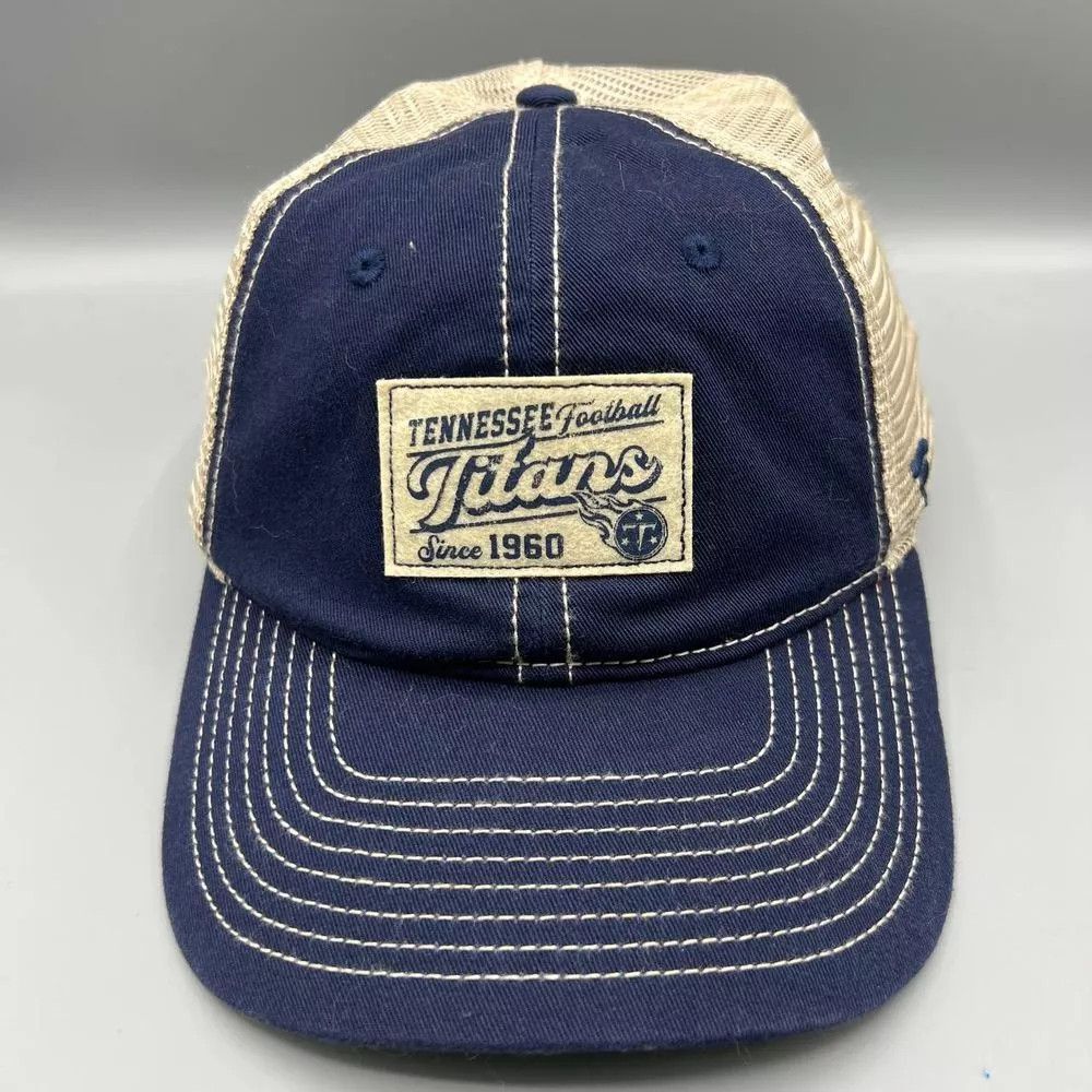 Other Tennessee Titans Trucker Hat Men Fanatics NFL Snap Back Cap Size ONE SIZE - 1 Thumbnail